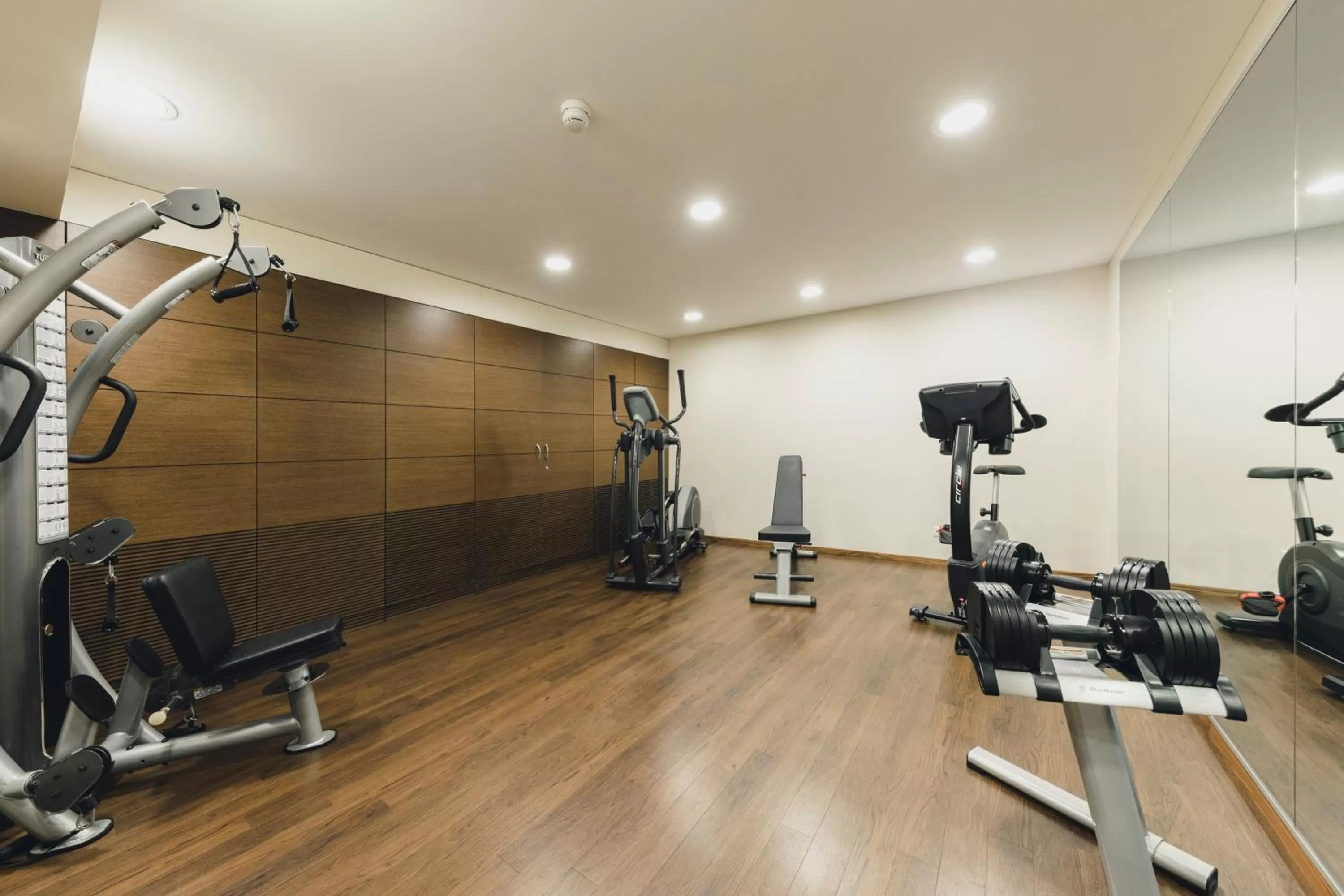 Fitness centre/facilities in Residence Hotel
