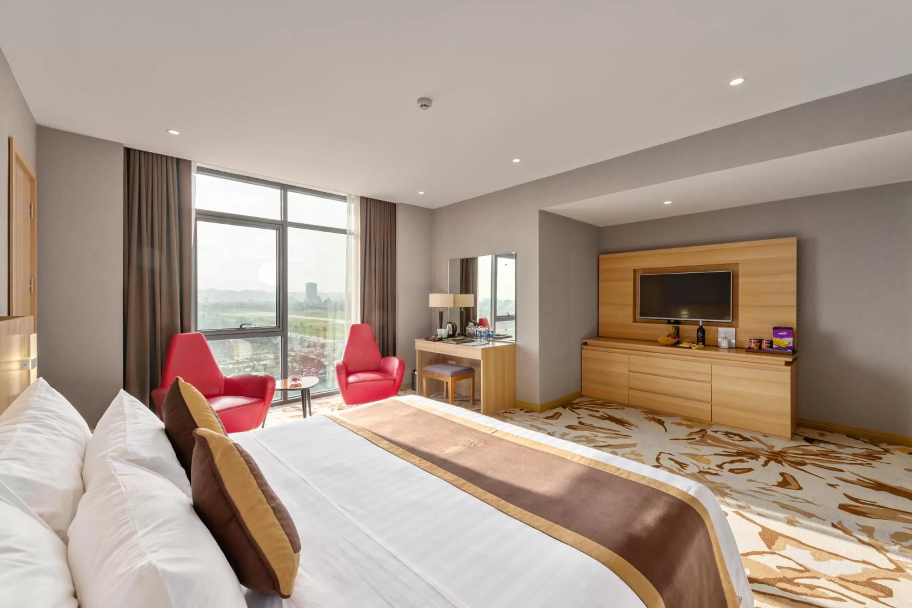 Bed in The Reed Hotel