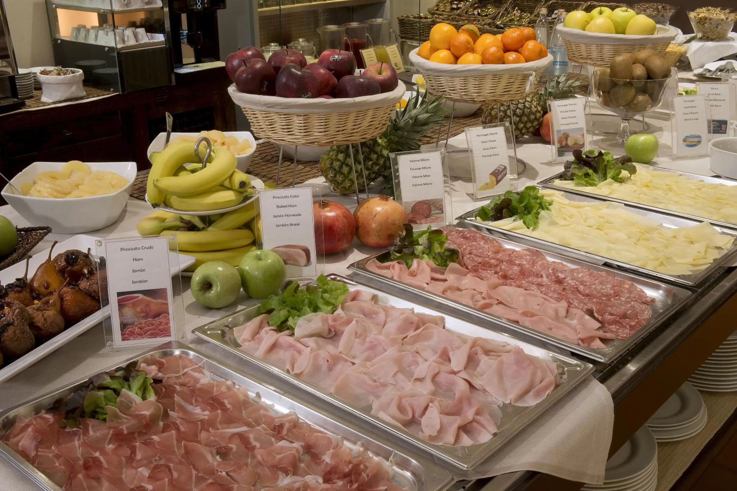 Food in Hotel Villa Ducale