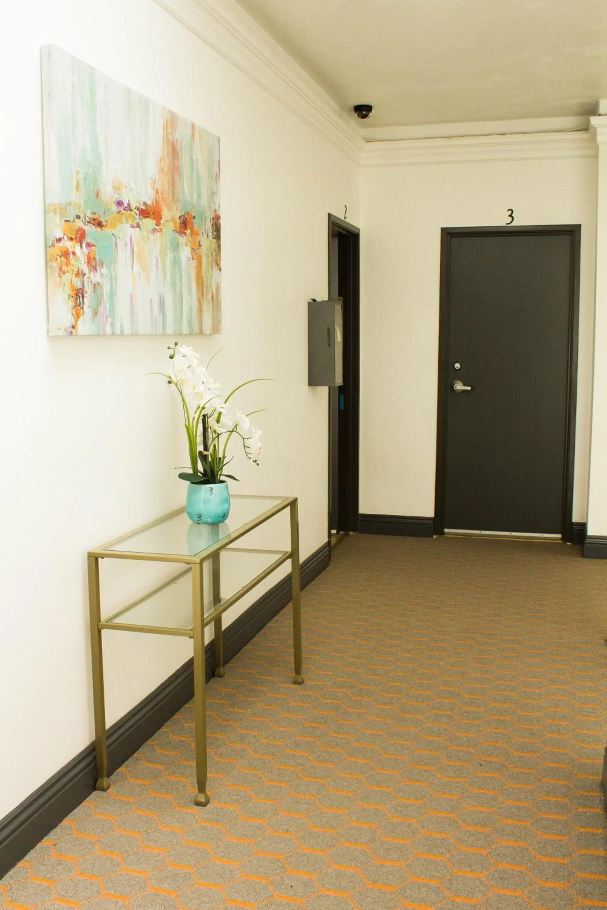 Decorative detail in Libra Hotel