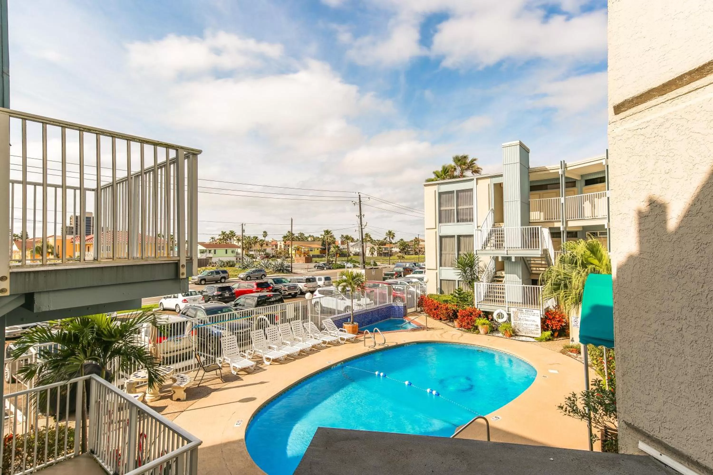 Swimming pool, Pool View in La Internacional Condominiums #210
