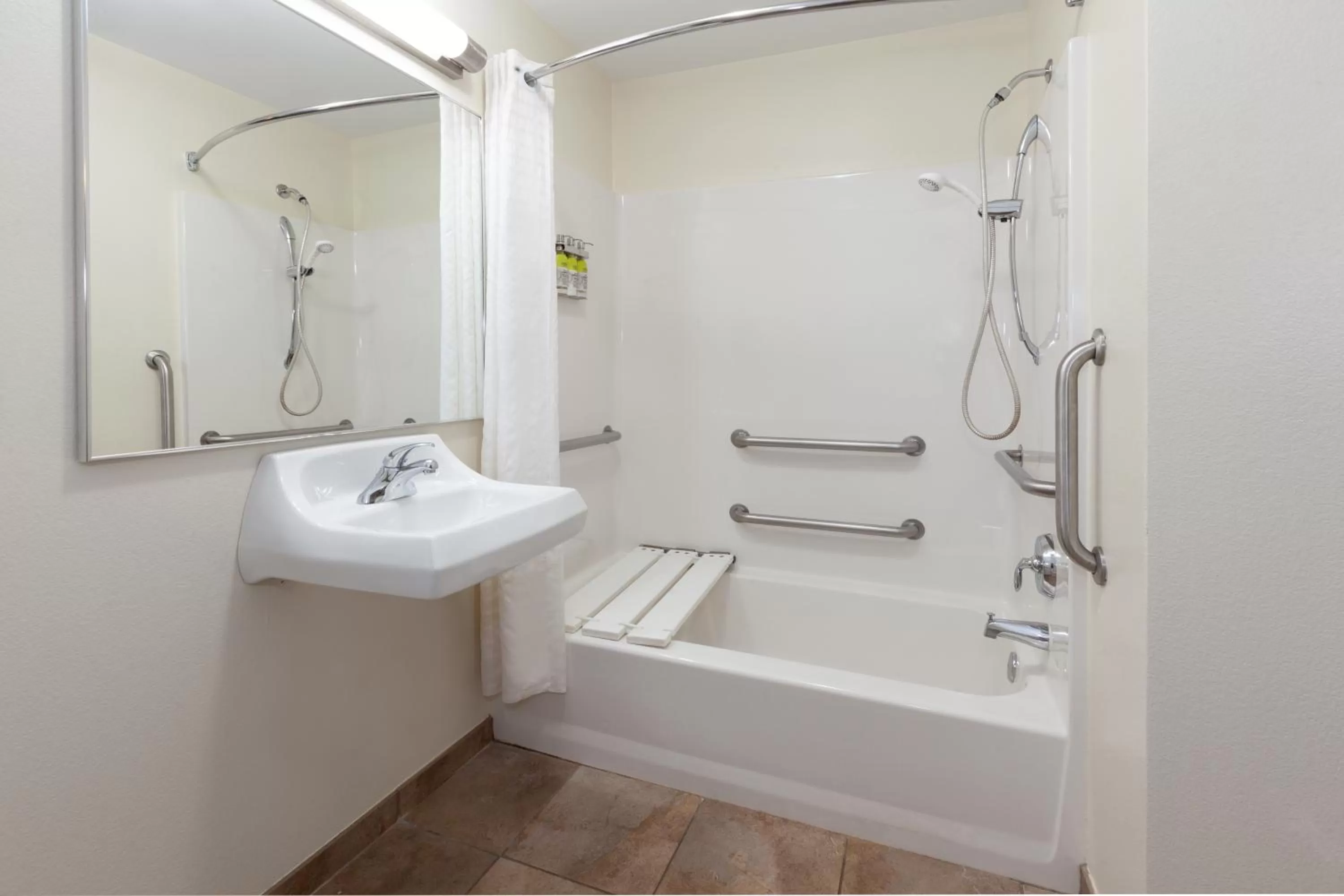 Bathroom in Candlewood Suites Kalamazoo by IHG