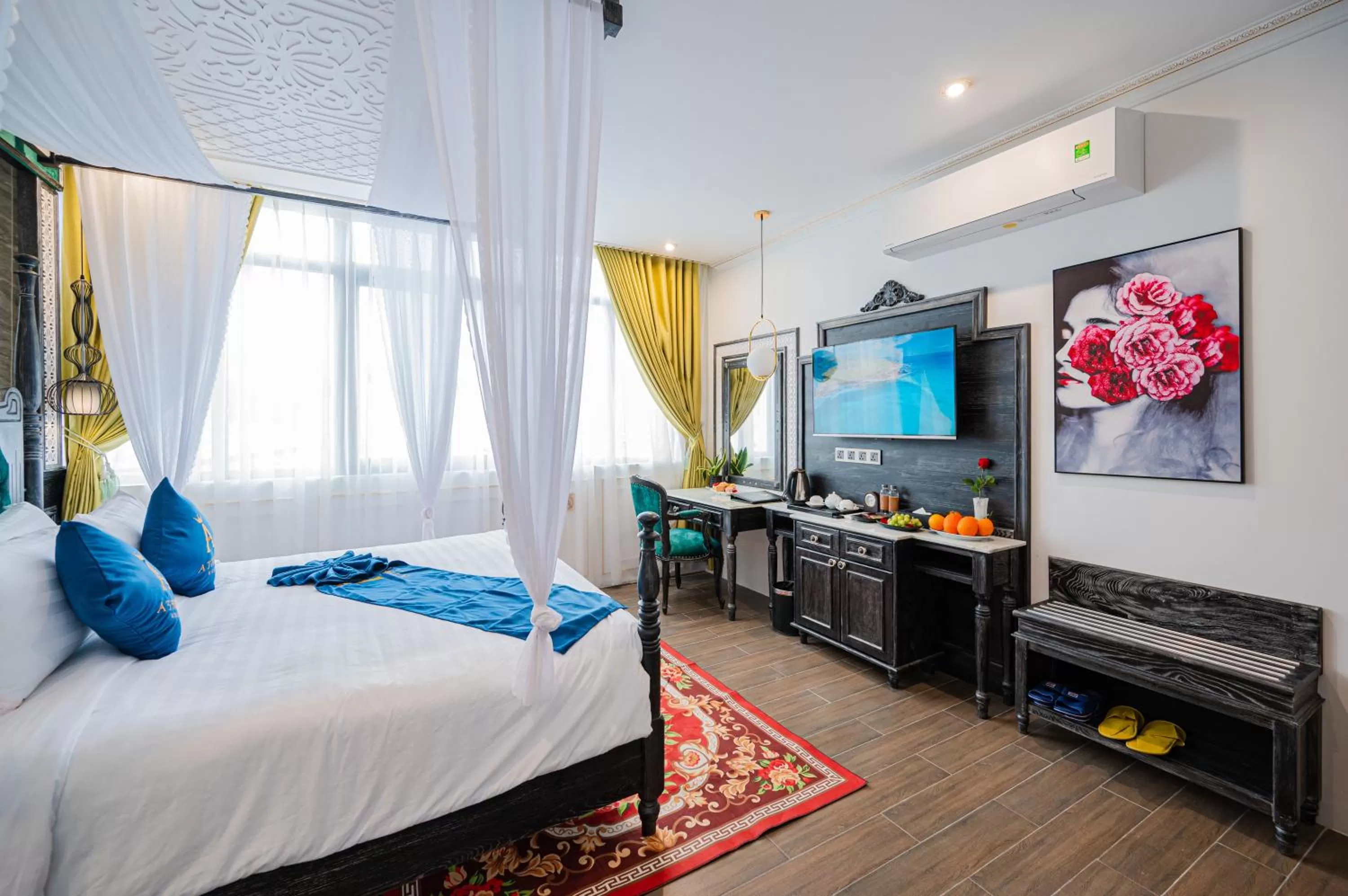 TV and multimedia, Bed in Athena Hotel Quy Nhơn