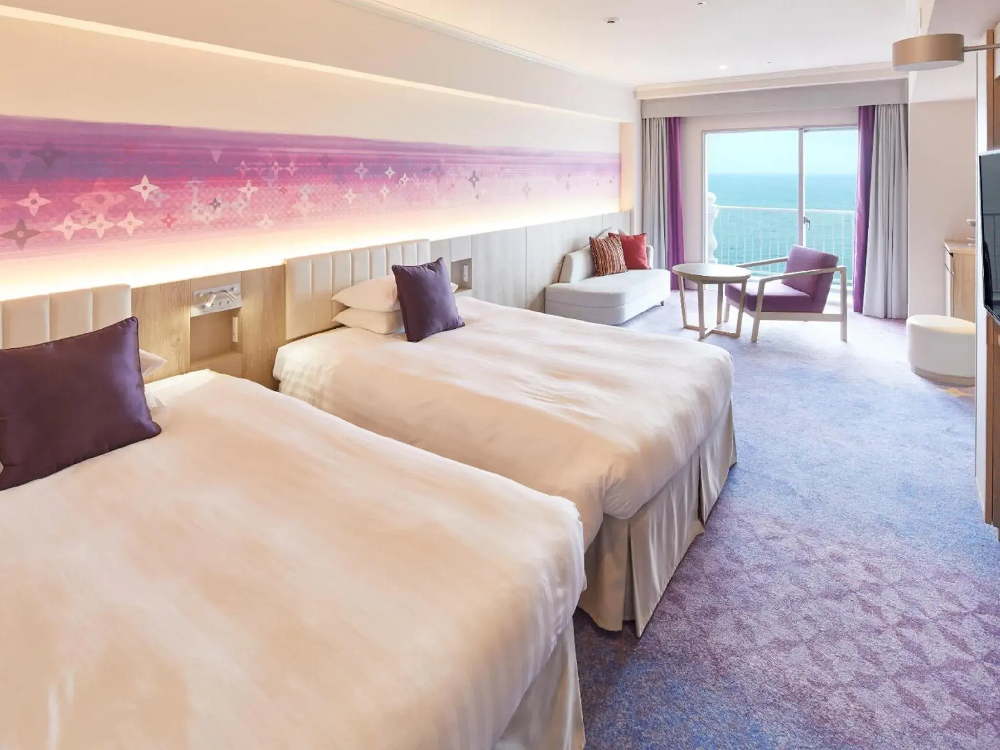 <11-12 Floor> Nikko Deluxe Twin Room with Bay View - Lounge Access - Non Smoking in Grand Nikko Tokyo Bay Maihama <11-12 Floor> Nikko Deluxe Twin Room with Bay View - Lounge Access - Non Smoking in Grand Nikko Tokyo Bay Maihama