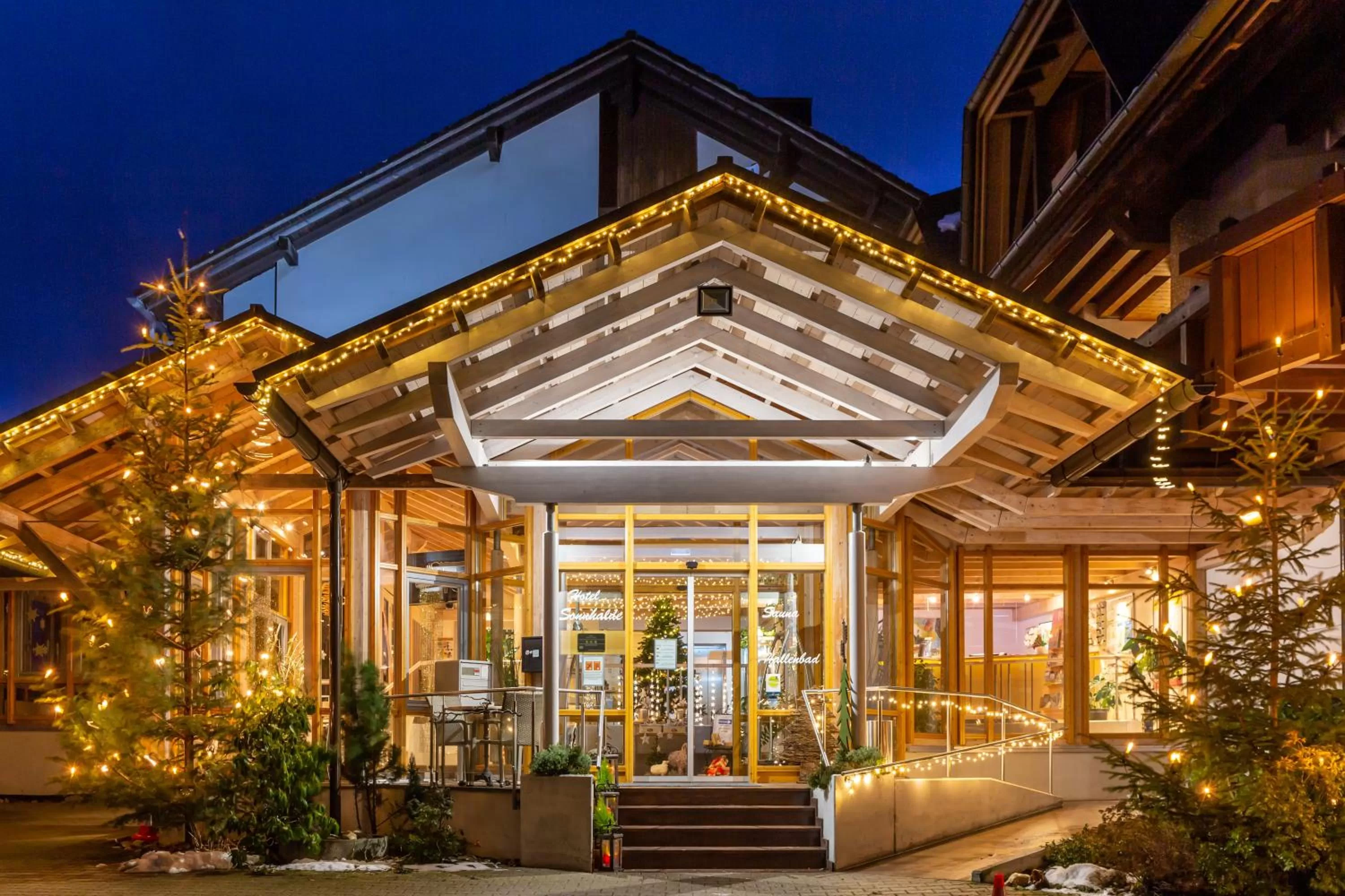 Property building in Wellnesshotel Sonnenhof & Sonnhalde