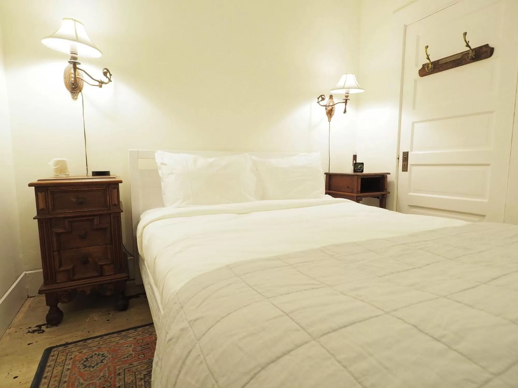 Bed in Mine and Farm, The Inn at Guerneville, CA