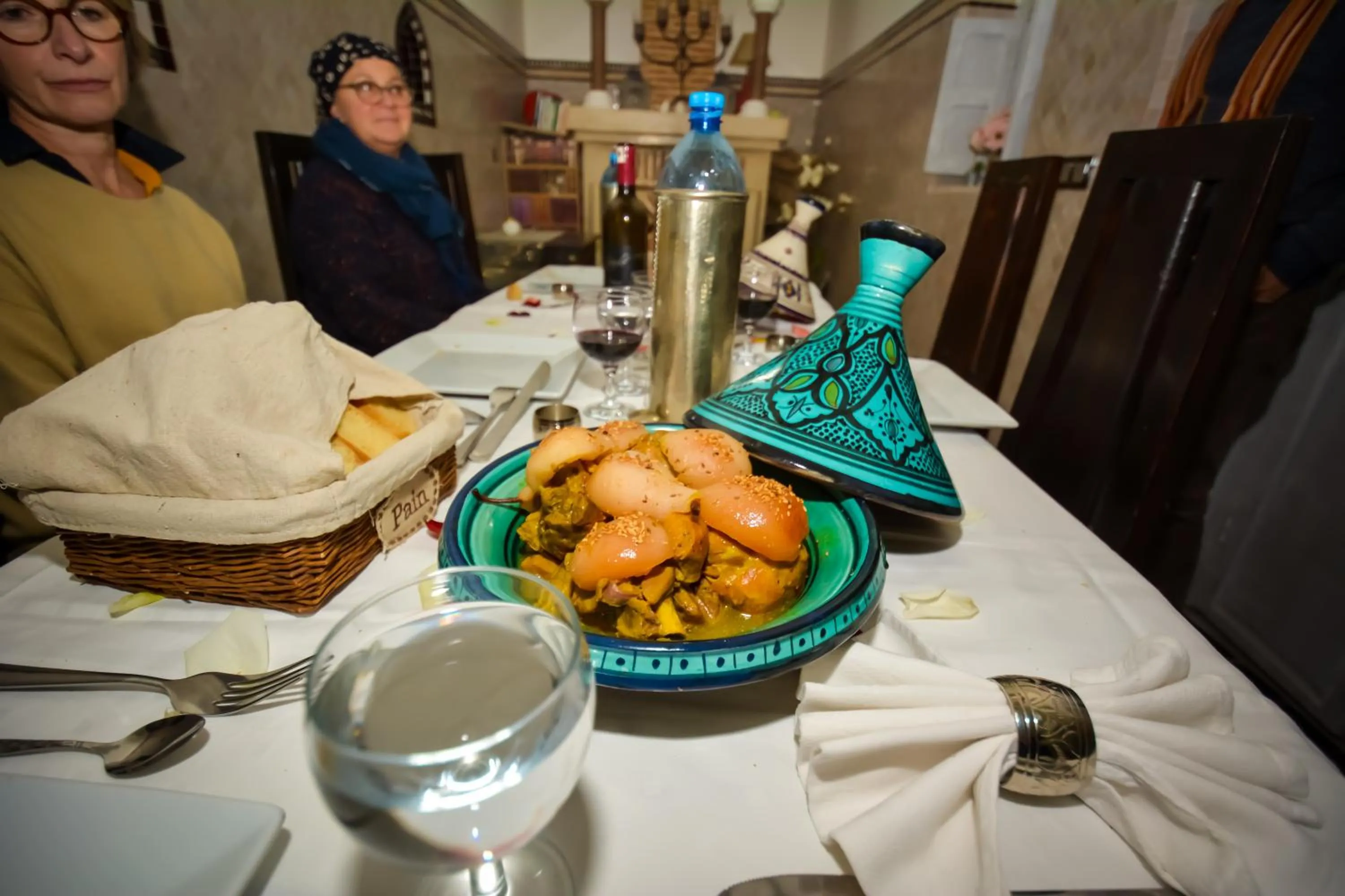 Food close-up in Riad Eloise