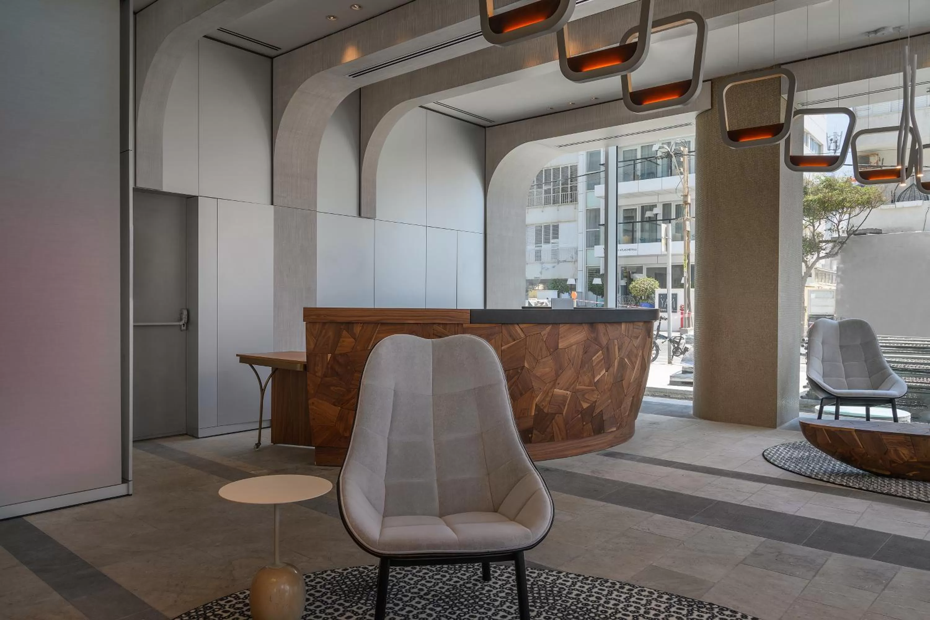 Lobby or reception in Port Tower by Isrotel Design