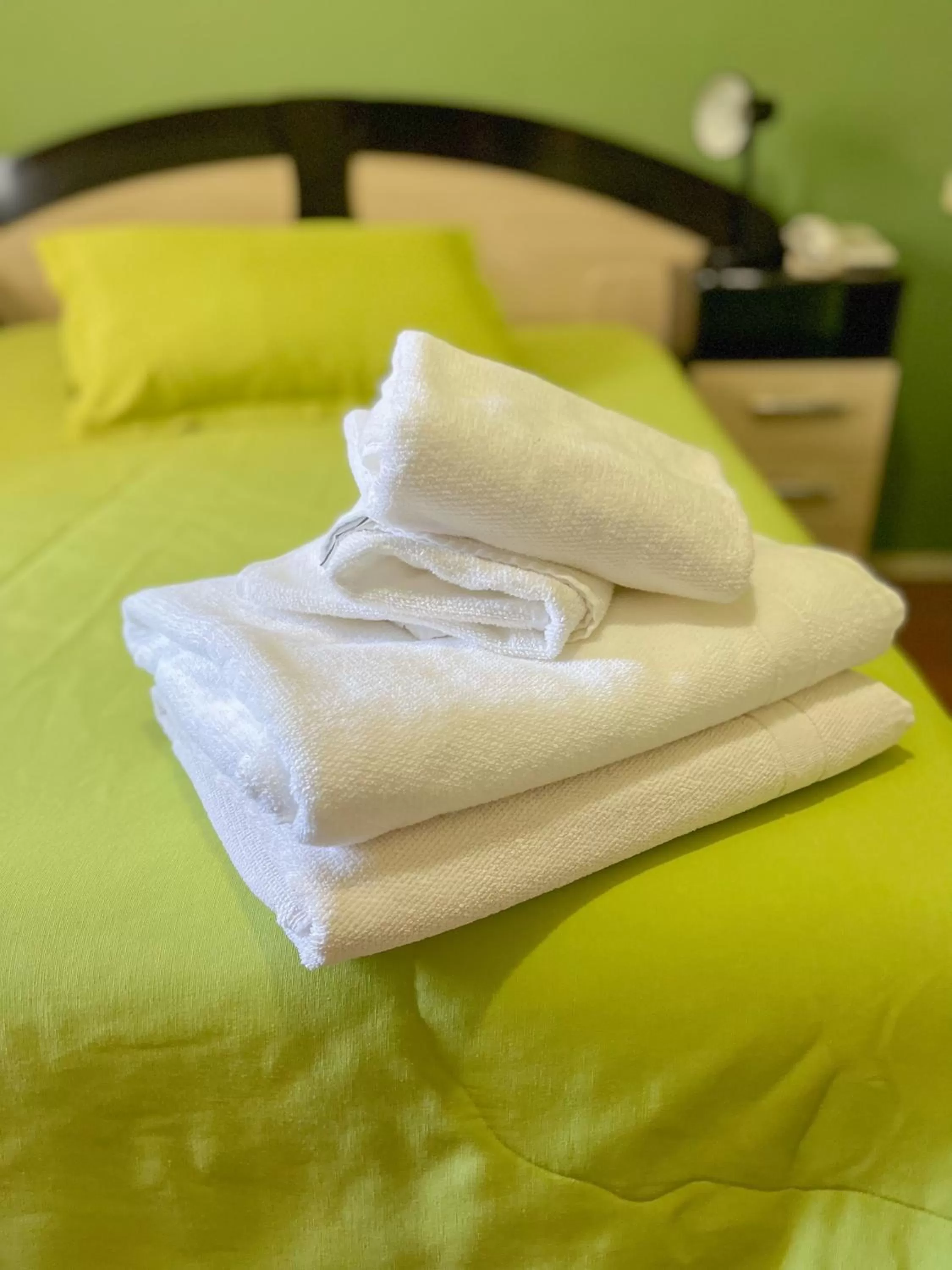 Bed in Hotel Uruguay Brasil