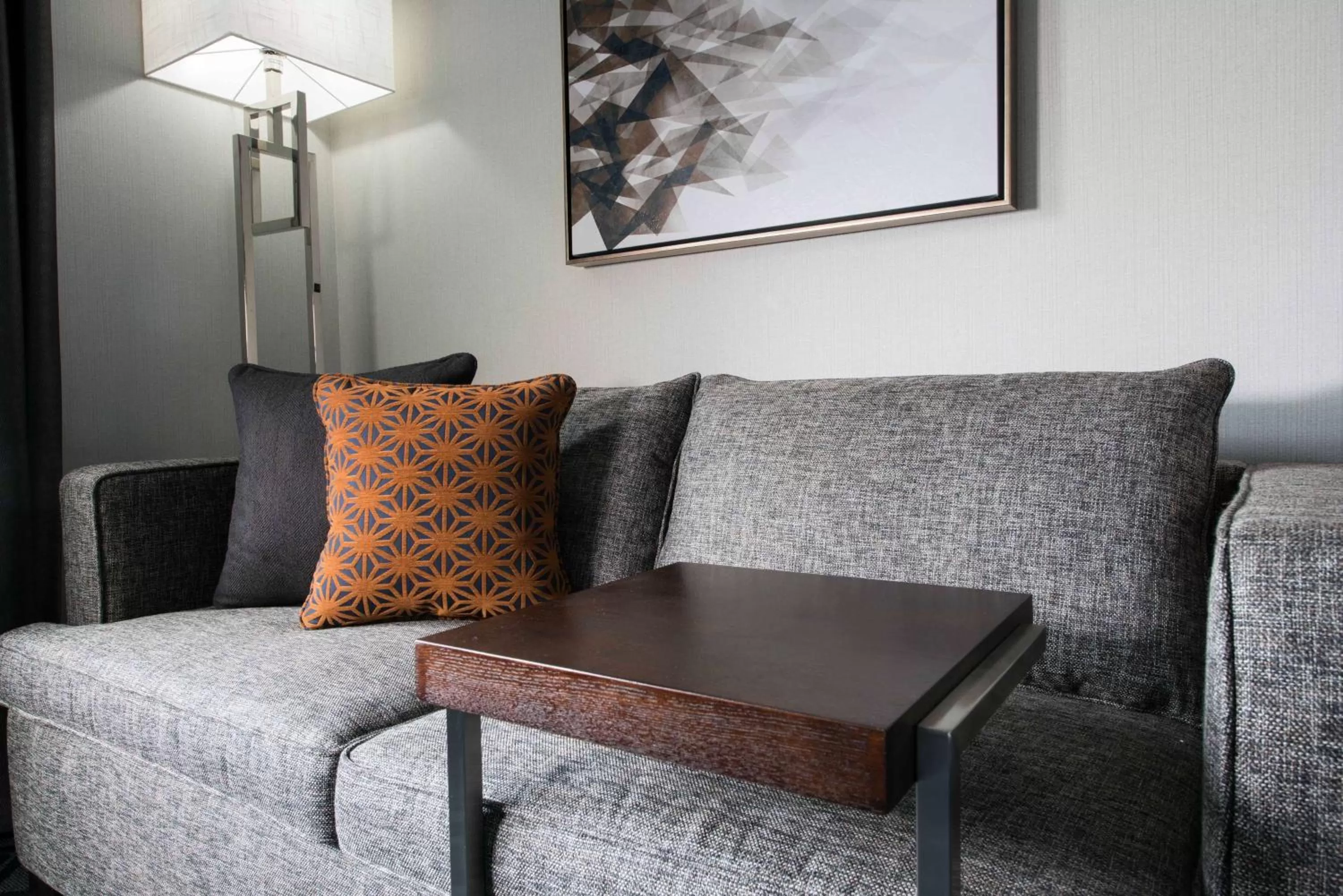 Living room in Hilton Garden Inn Foxborough Patriot Place