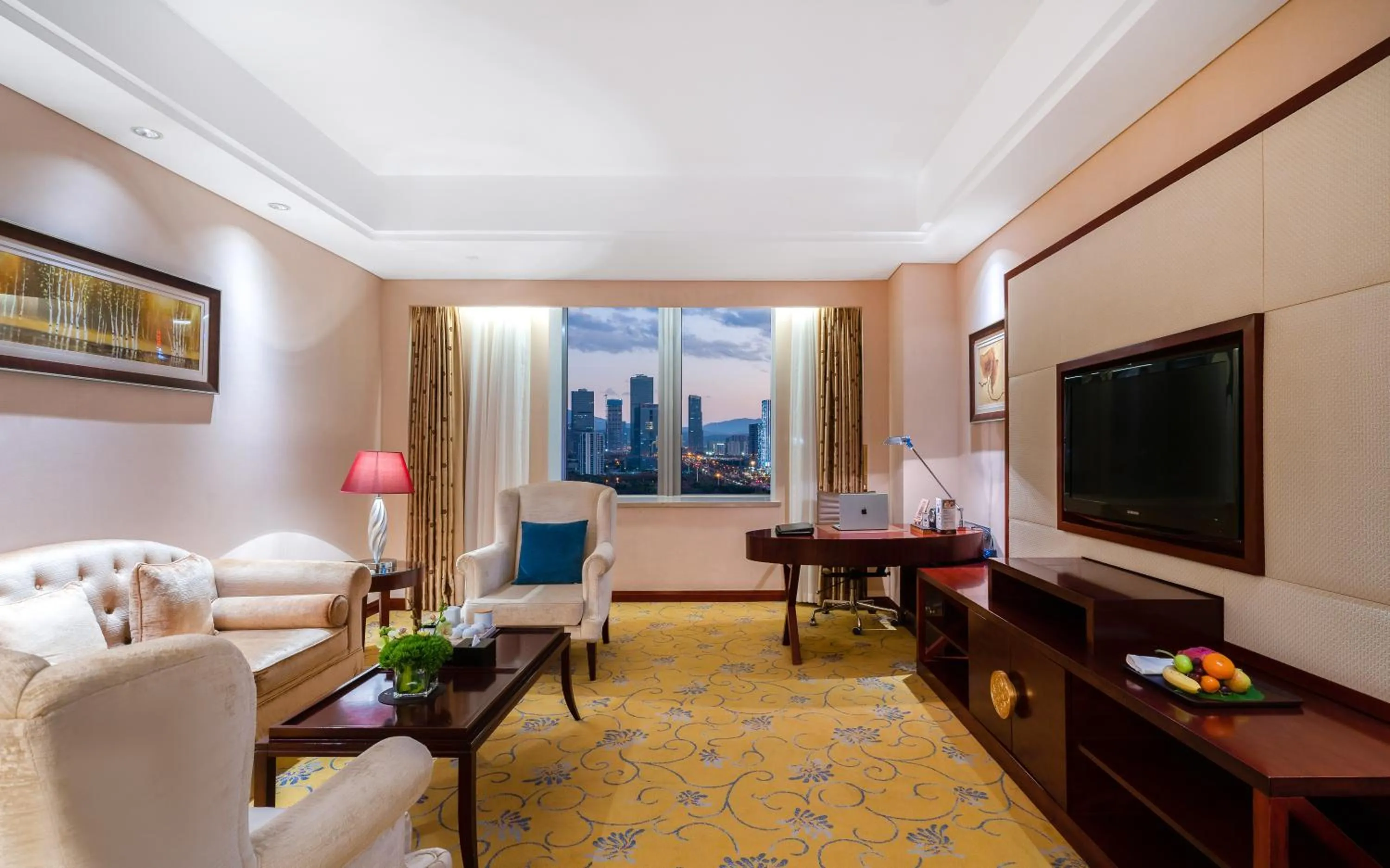 Living room in Howard Johnson Tropical Garden Plaza Kunming Chenggong