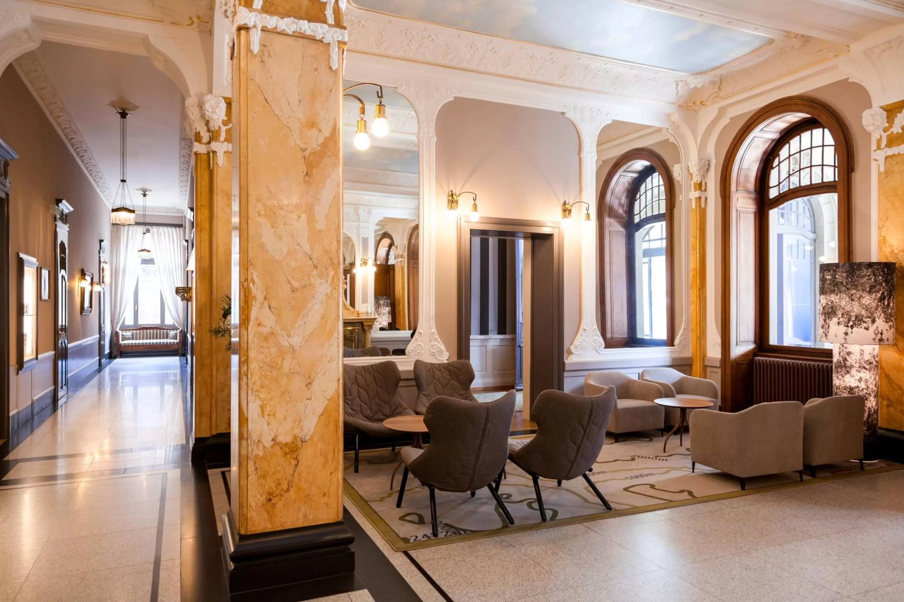 Lobby or reception in Royal St. Georges Hotel Interlaken - MGallery Collection
