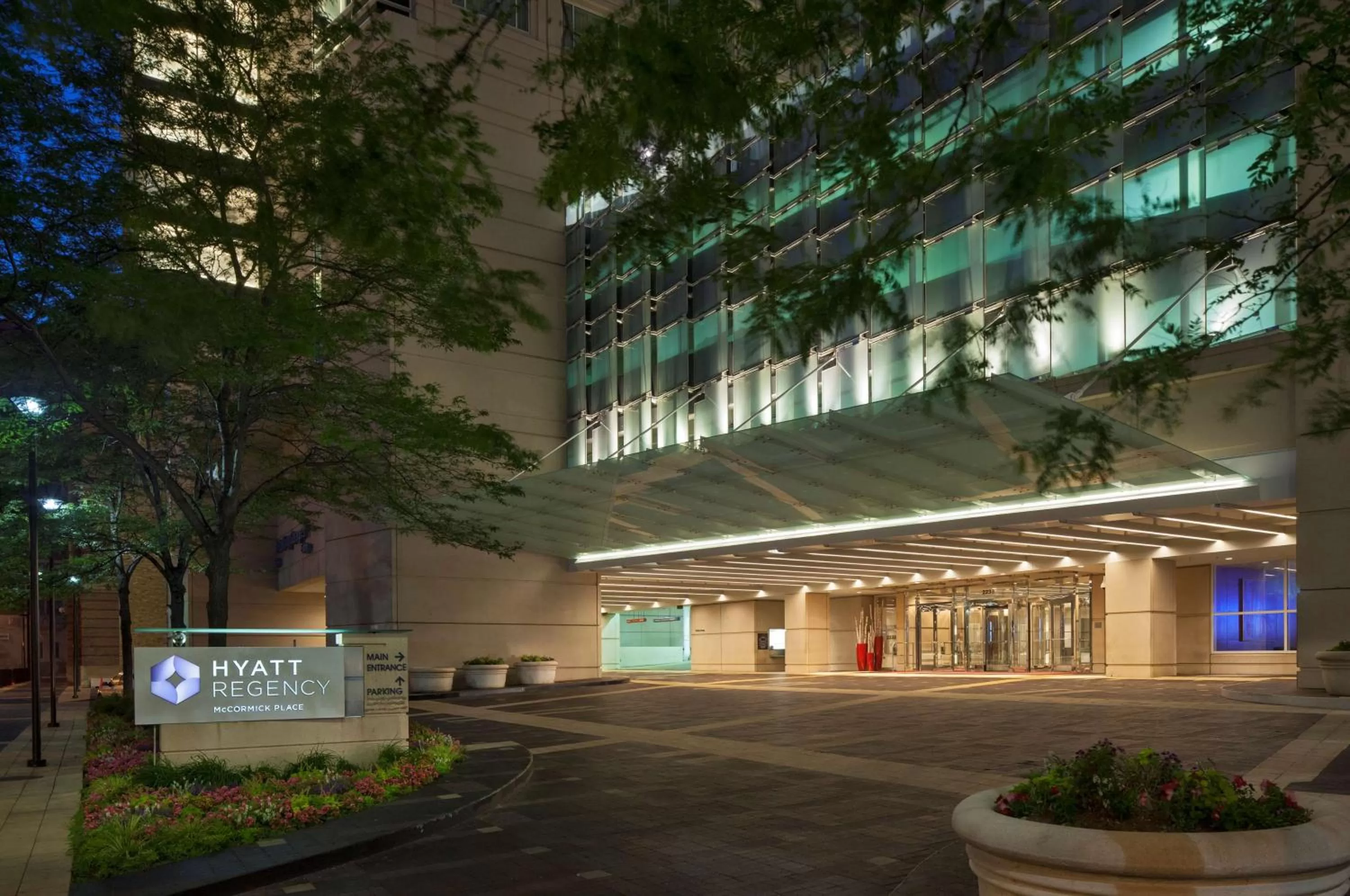 Property building in Hyatt Regency McCormick Place Chicago