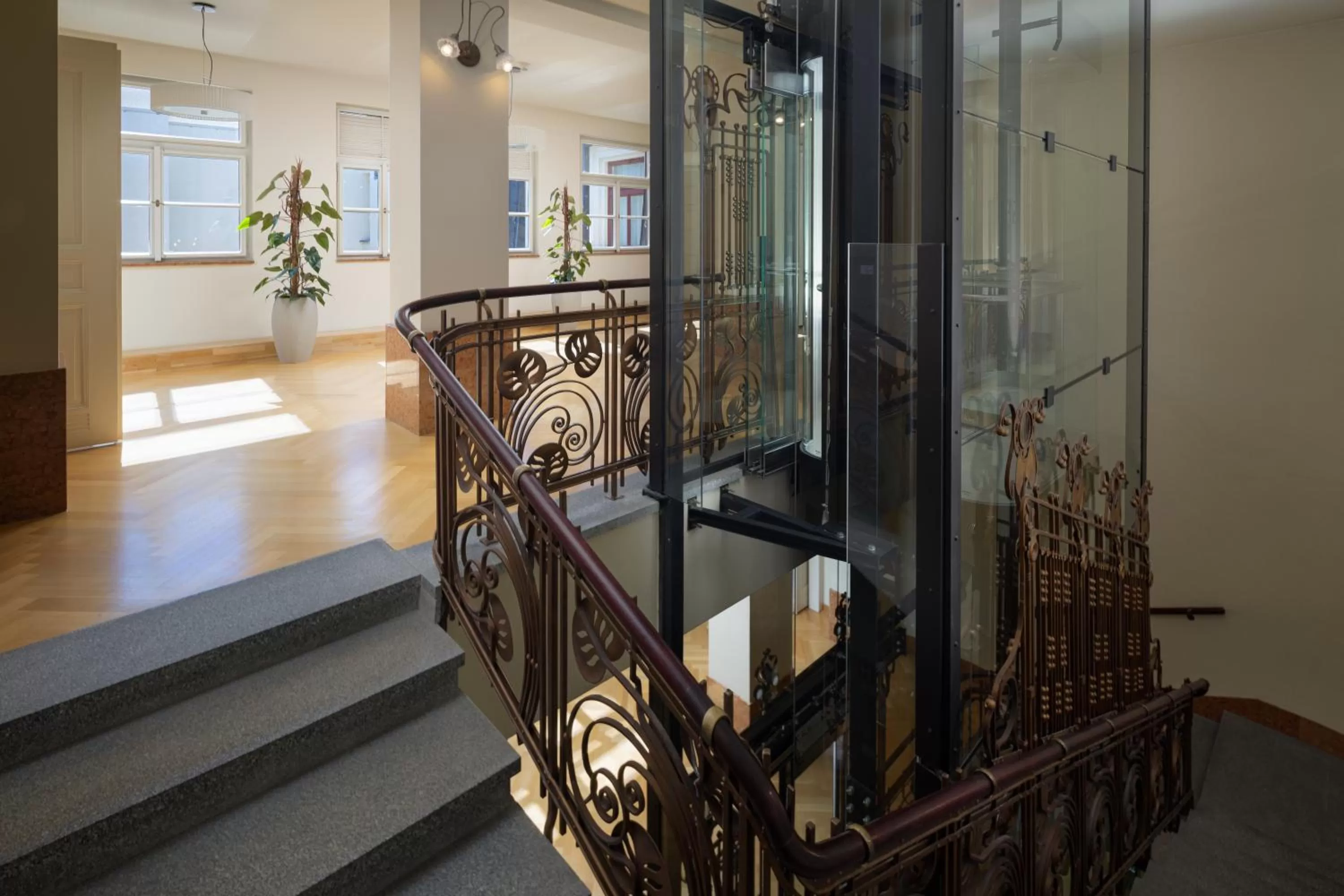 Lobby or reception in K+K Hotel Central