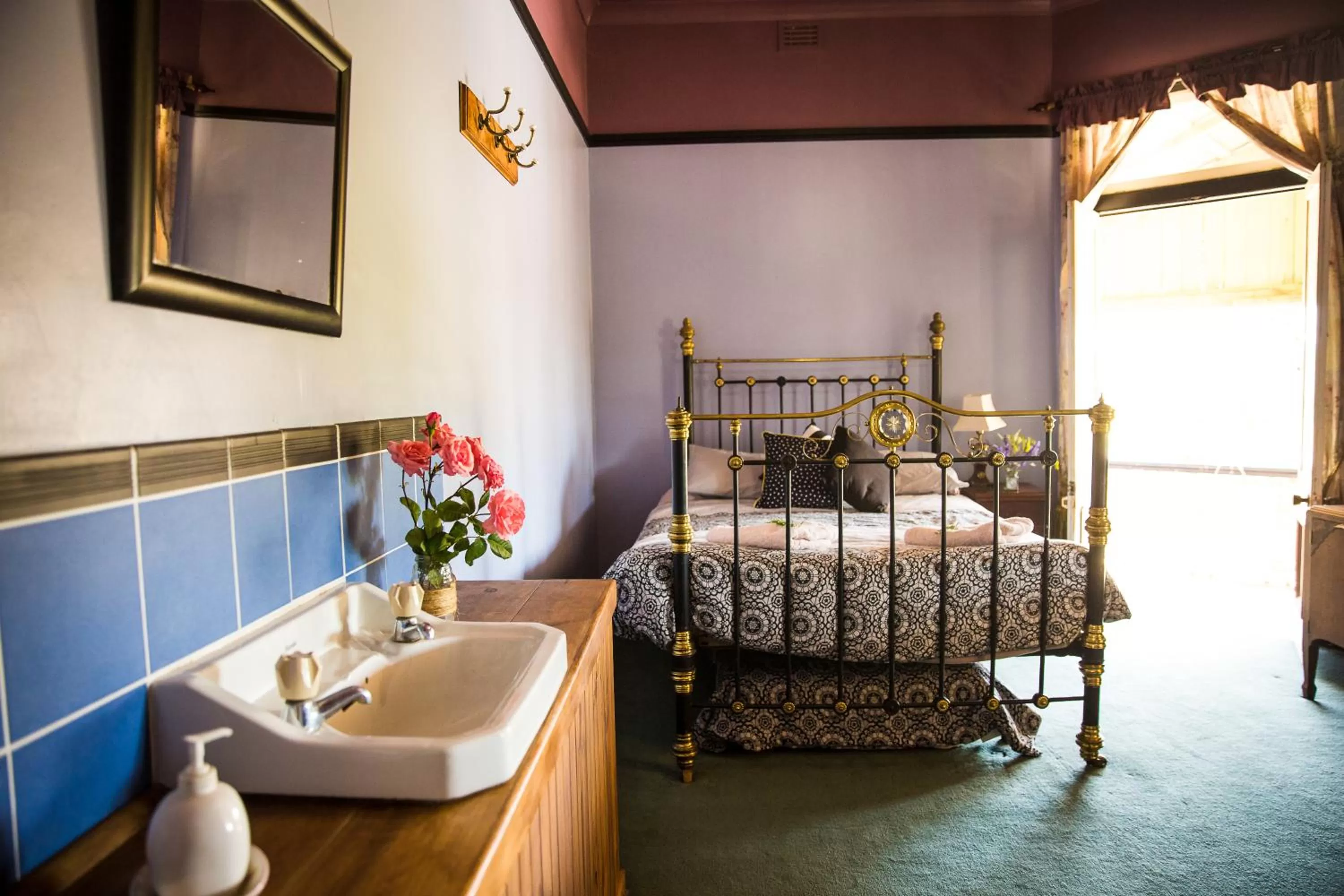 Bed in Boorowa Hotel