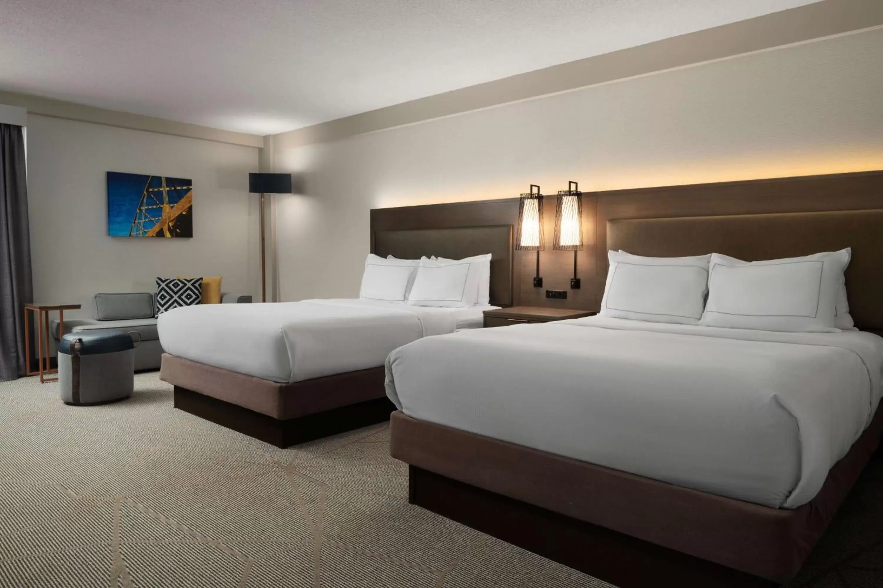 Queen Room with Two Queen Beds - Mobility Accessible in DoubleTree by Hilton Pittsburgh Airport Queen Room with Two Queen Beds - Mobility Accessible in DoubleTree by Hilton Pittsburgh Airport