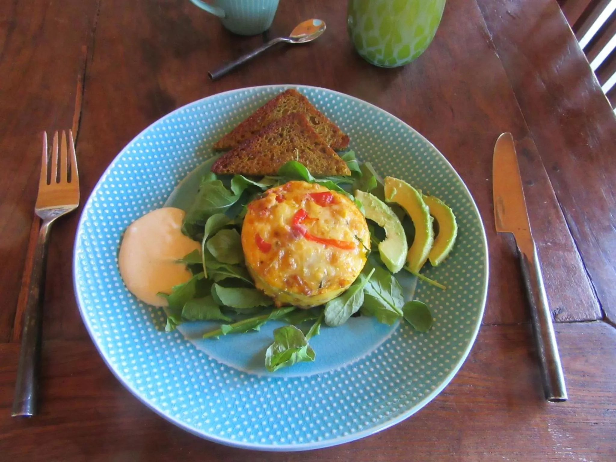 Food close-up in Redwood Valley B & B