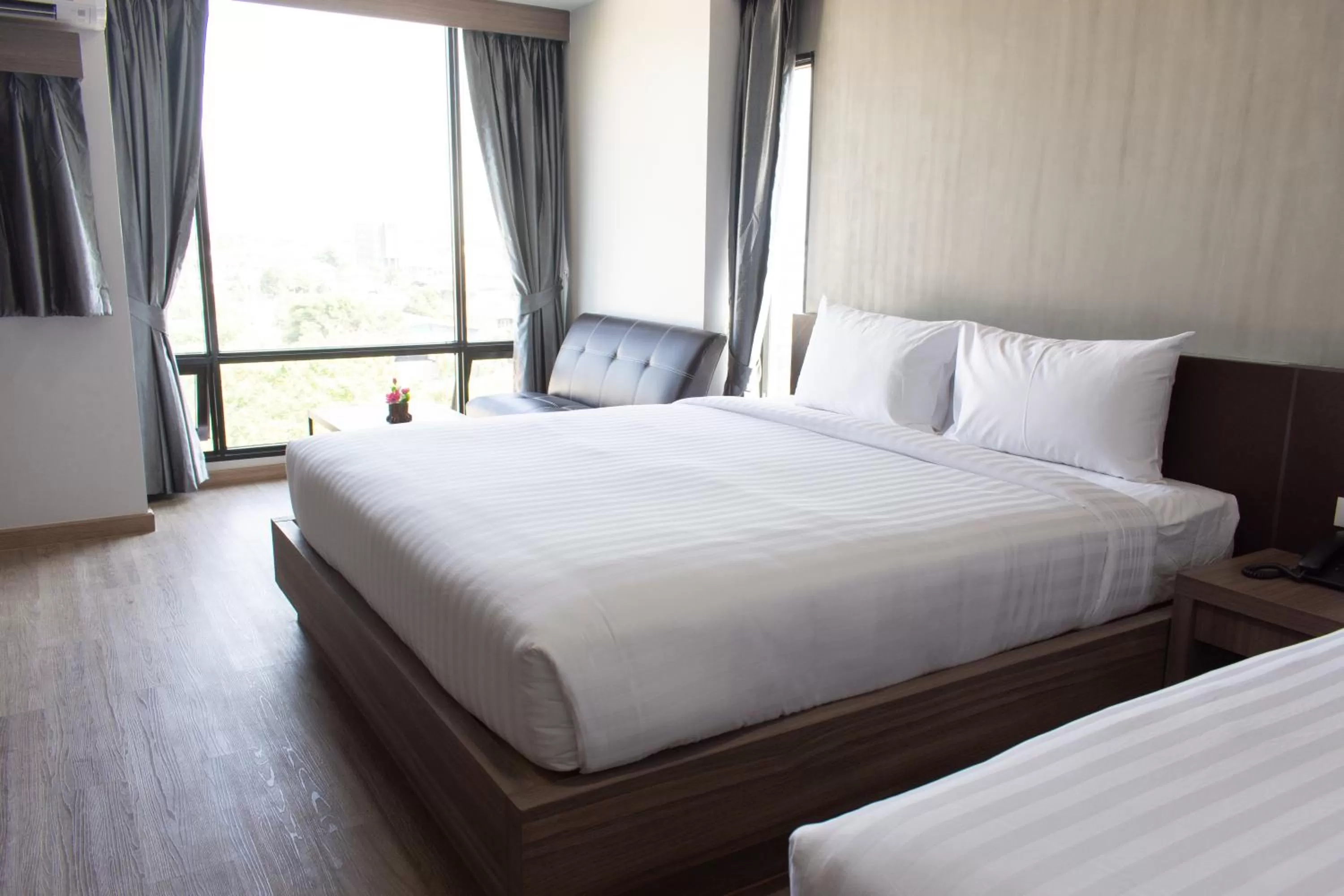 Photo of the whole room in โรงแรมดับเบิ้ลดี ปากเกร็ด Double D hotel