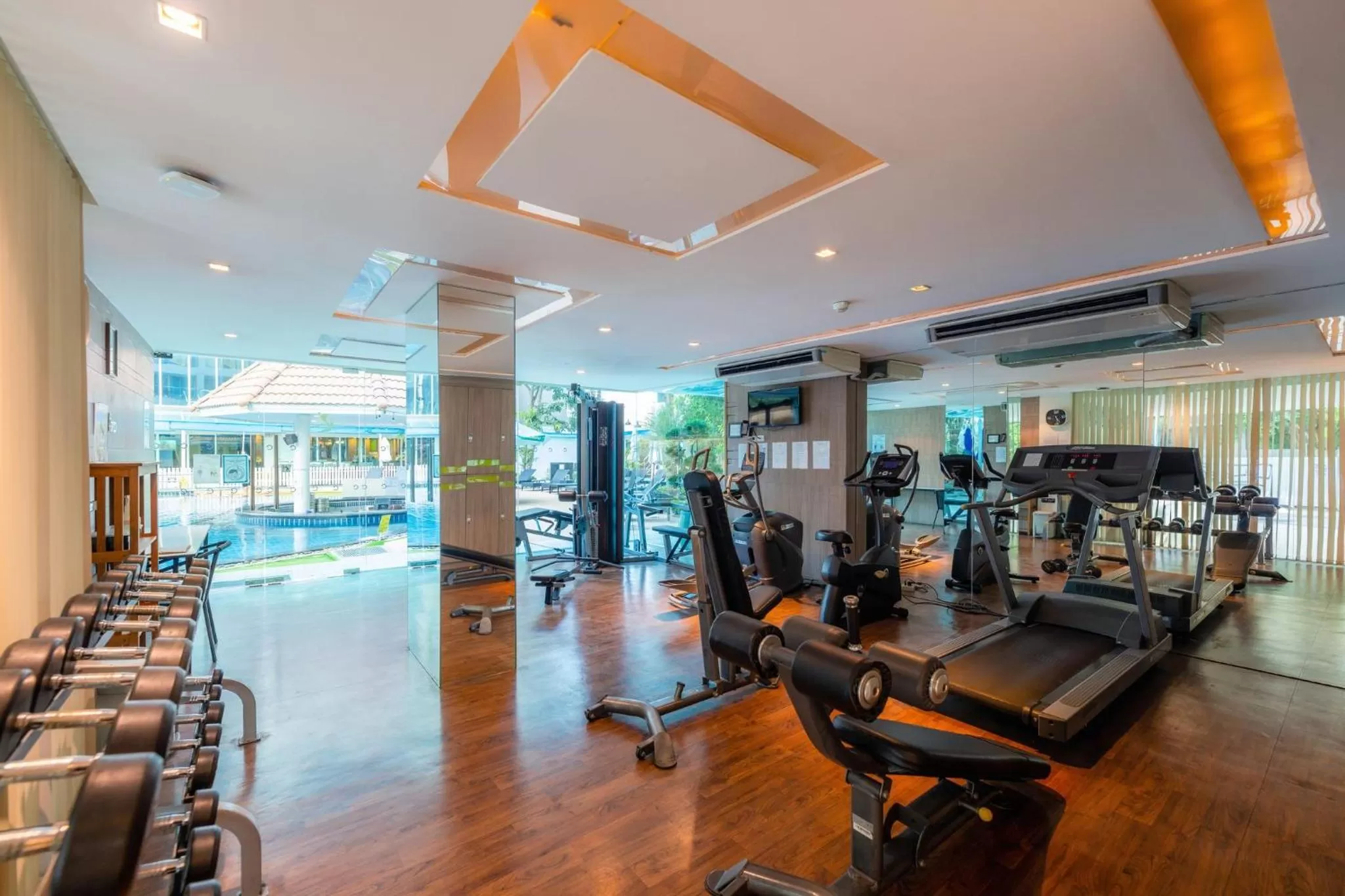 Fitness centre/facilities in Centara Pattaya Hotel