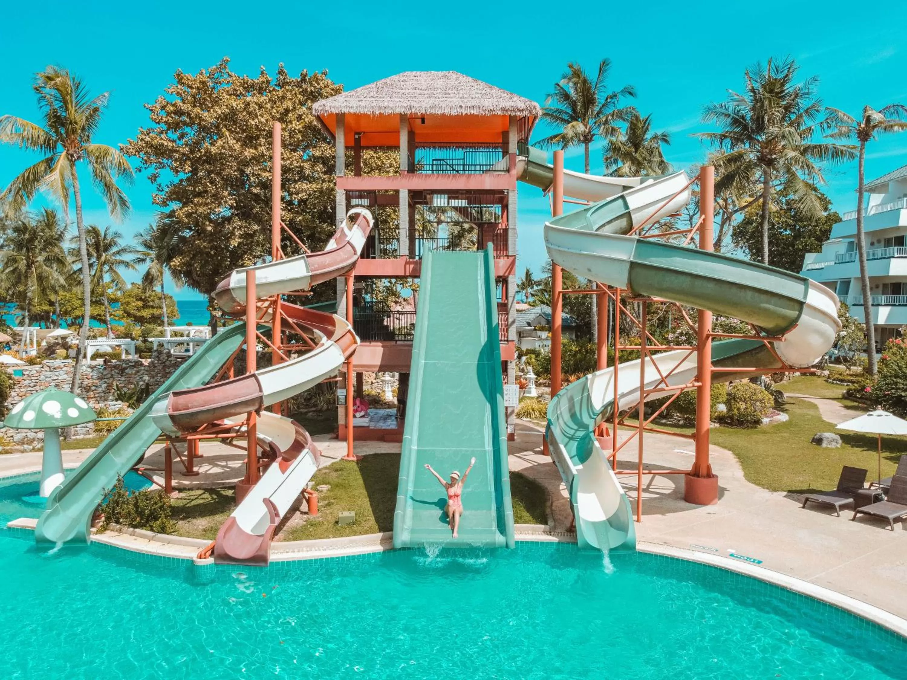 Aqua park in Thavorn Palm Beach Resort Phuket