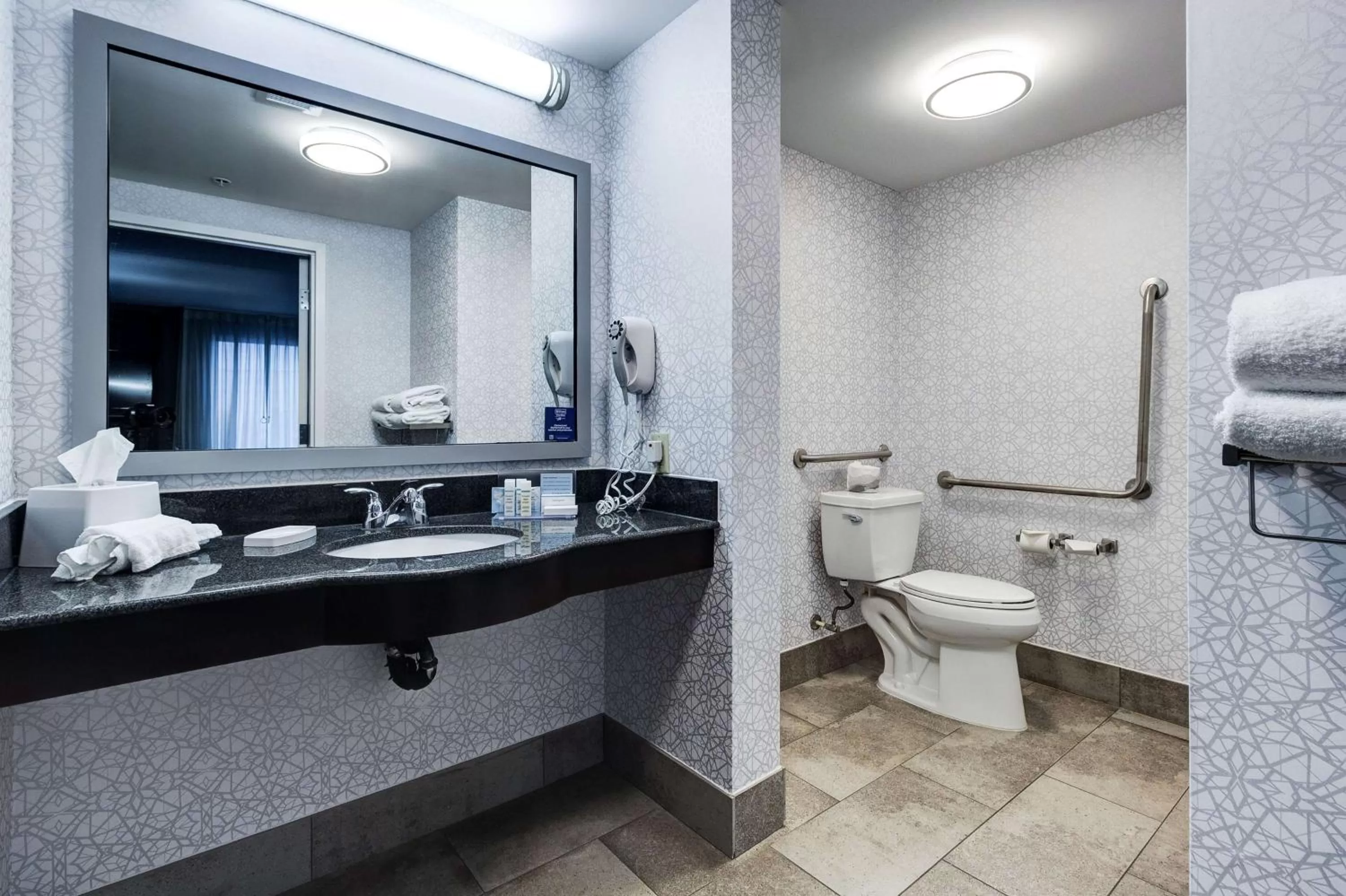 Bathroom in Hampton Inn & Suites by Hilton Brantford