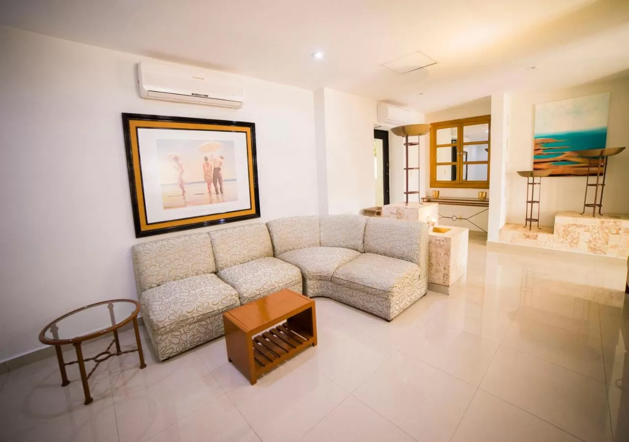 Living room in Hotel Marlon