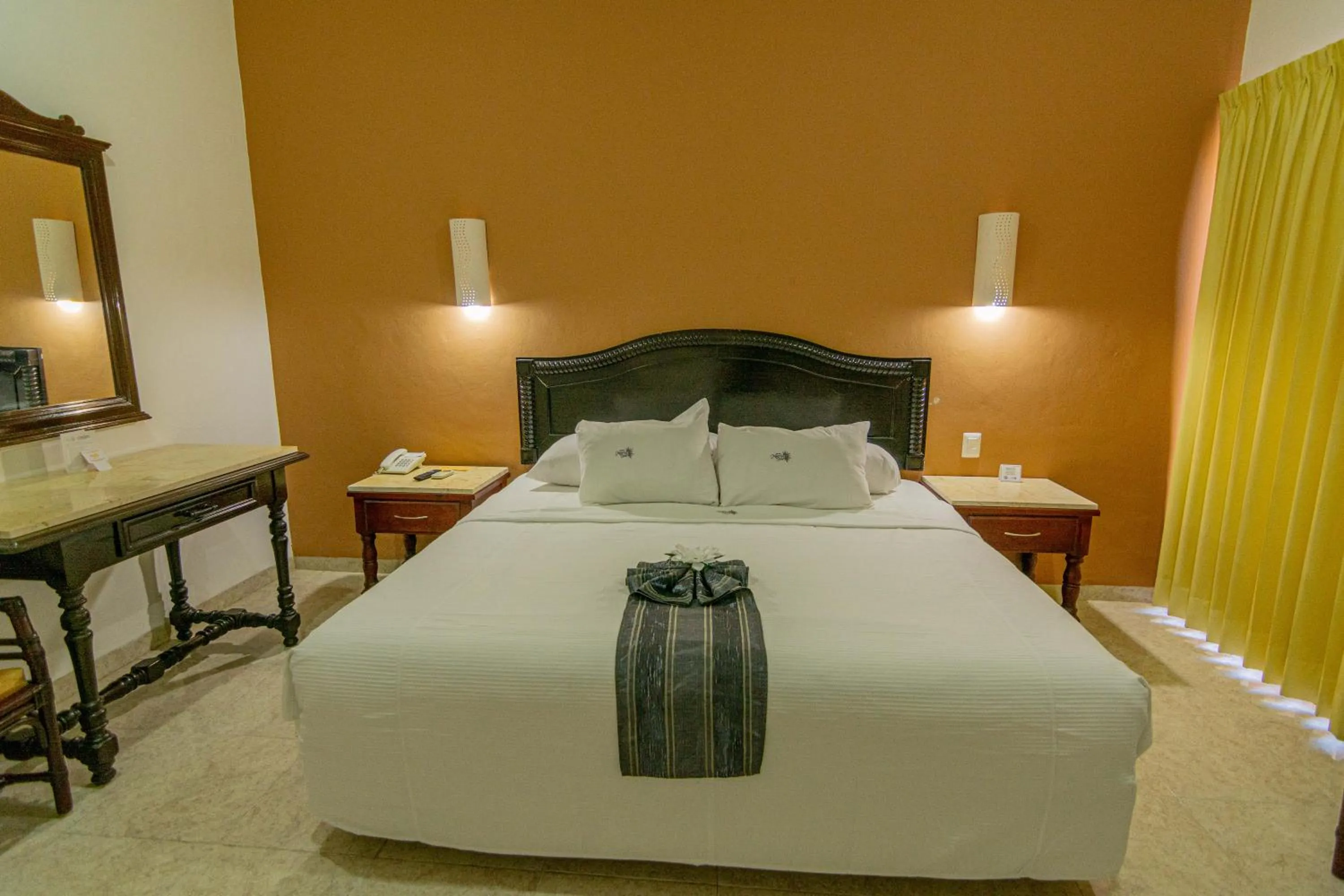Bed in Hotel María Jose