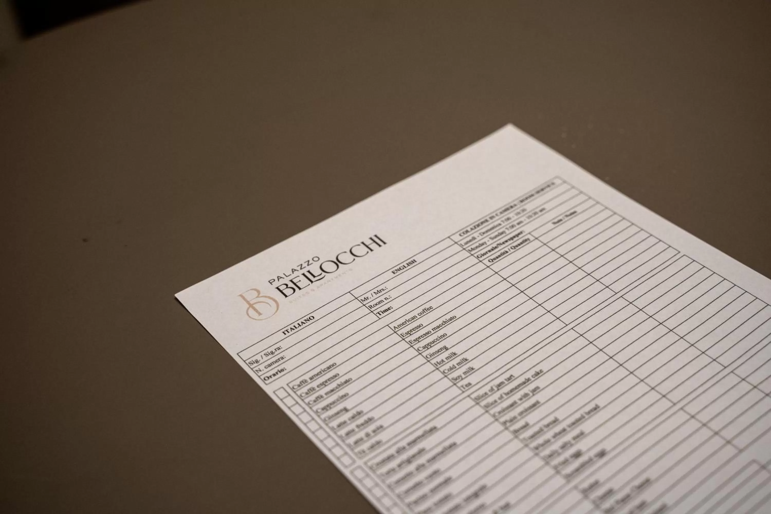 Breakfast in Palazzo Bellocchi - Suites & Apartments