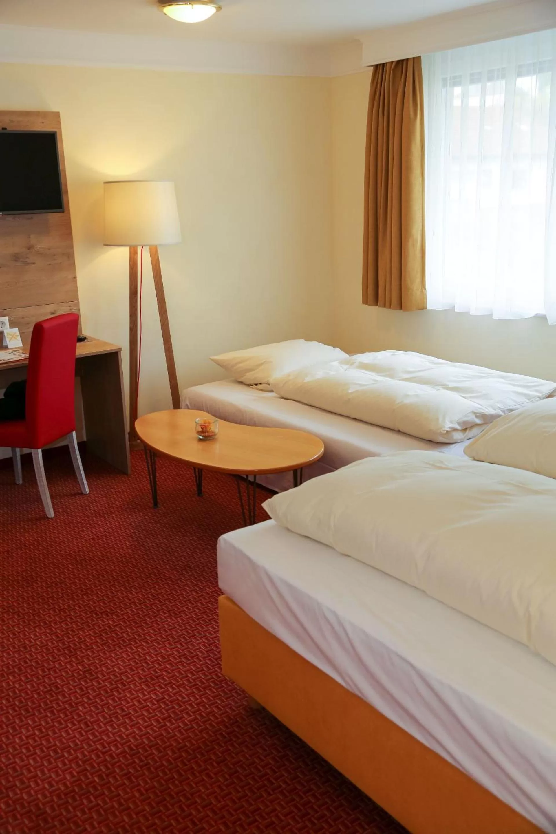 Decorative detail, Bed in Akzent Hotel Restaurant Hirsch