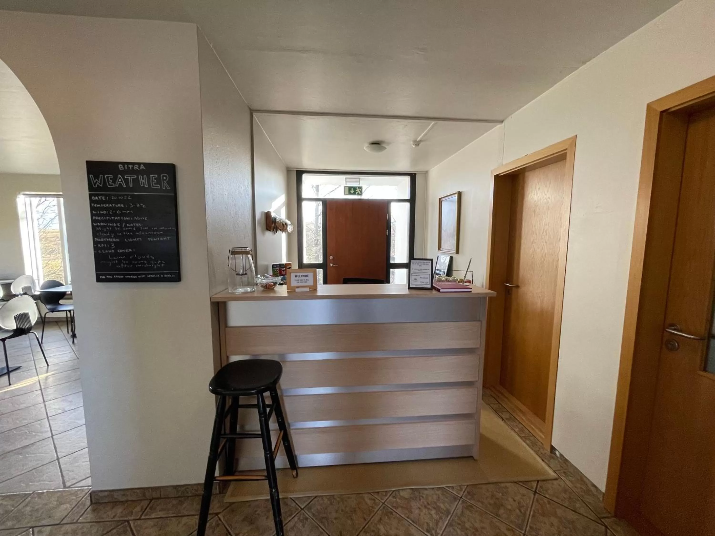 Lobby or reception in Guesthouse Bitra B&B