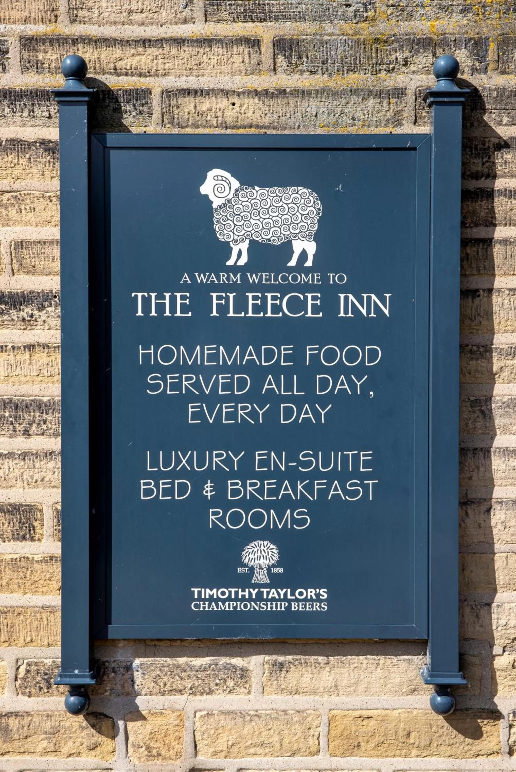 Property logo or sign in The Fleece Inn