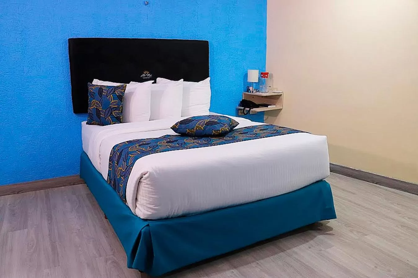 Bed in Hotel Alto Mar