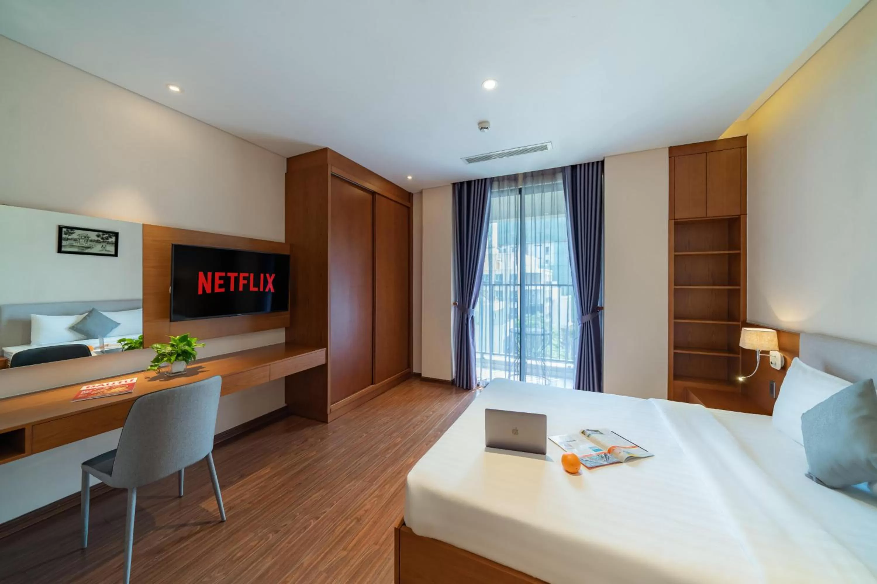 Bedroom in DHTS Business Hotel & Apartment