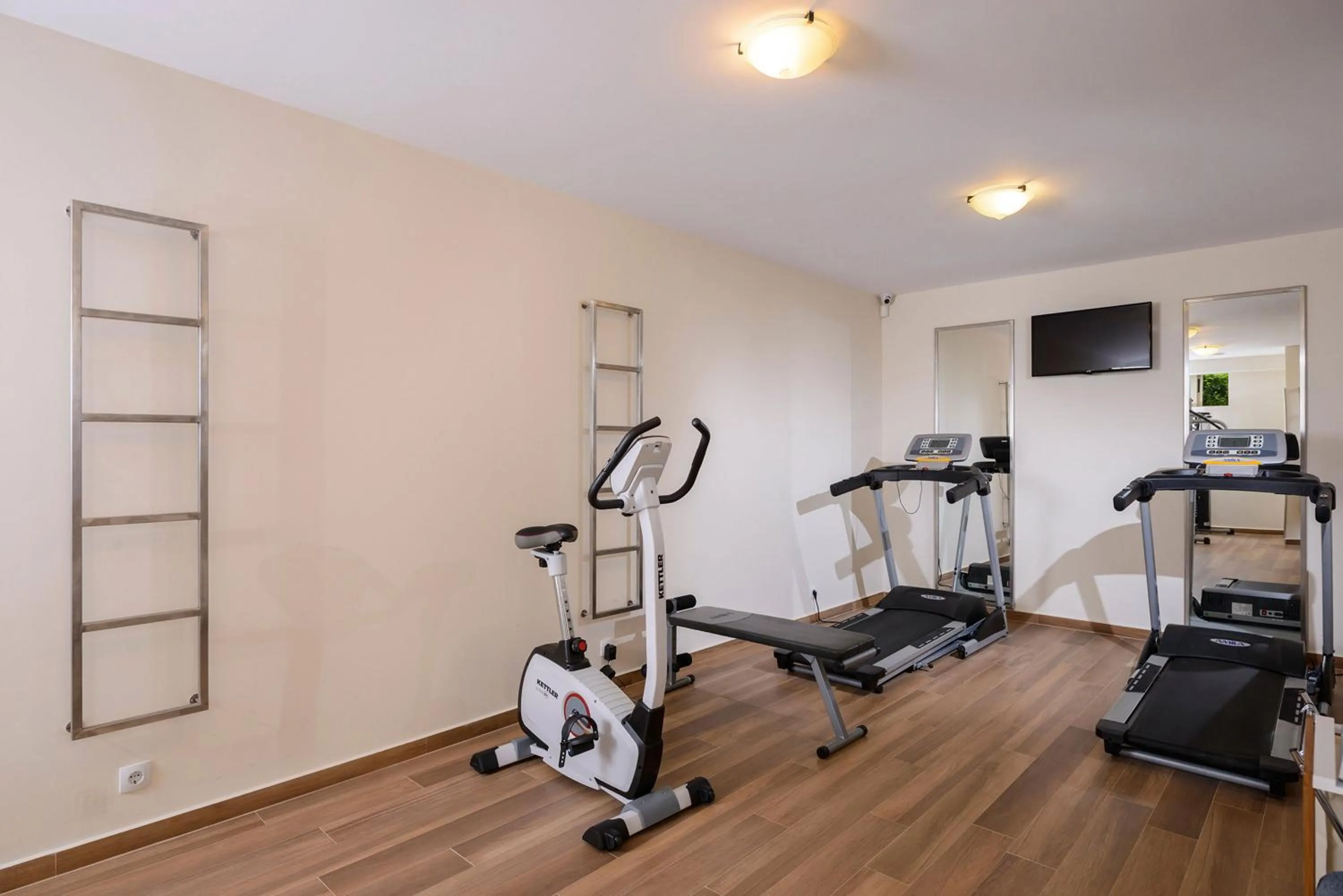 Fitness centre/facilities in Atlantica Amalthia Beach Hotel - Adults Only