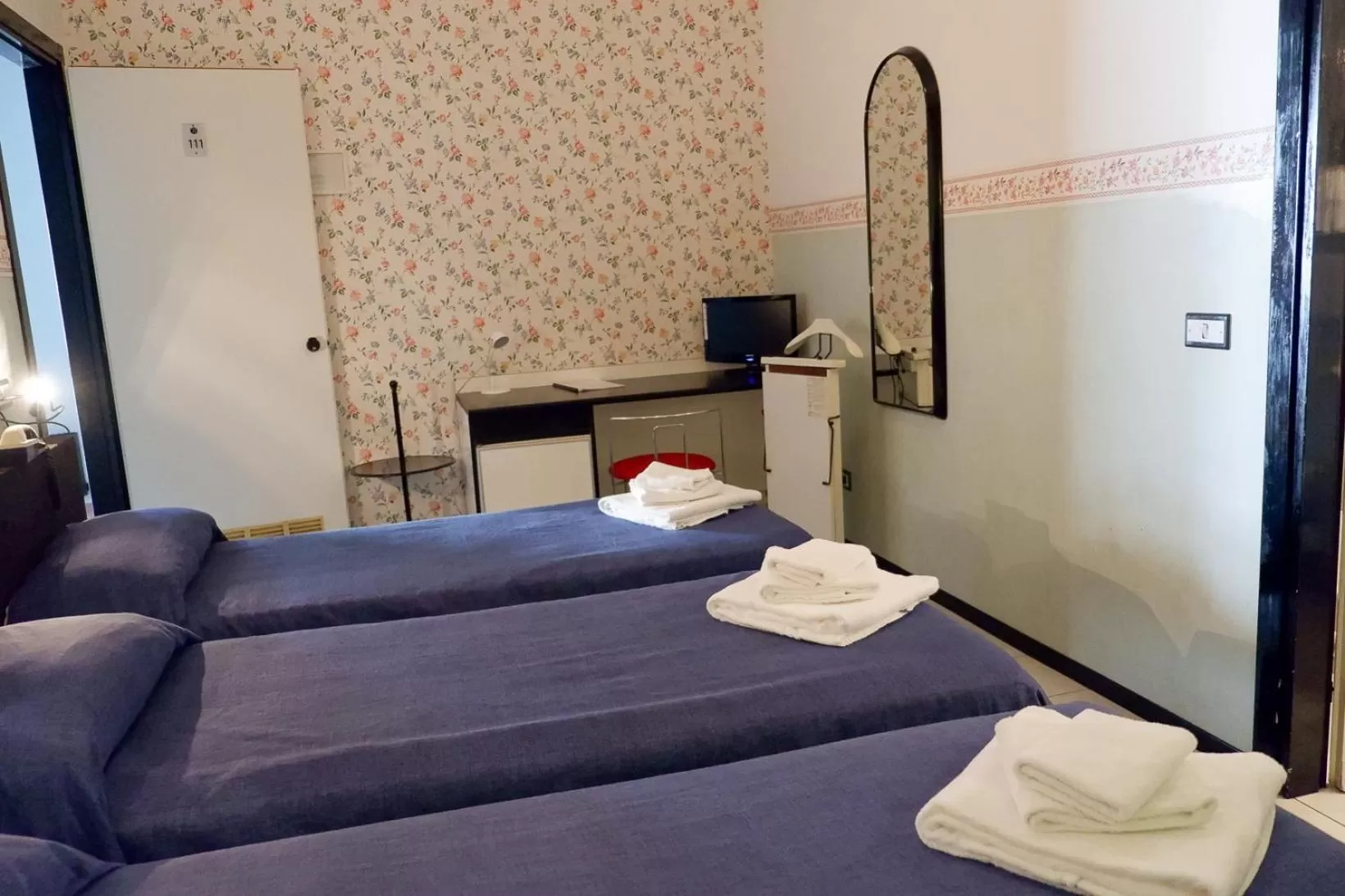 Bed in Hotel Letizia