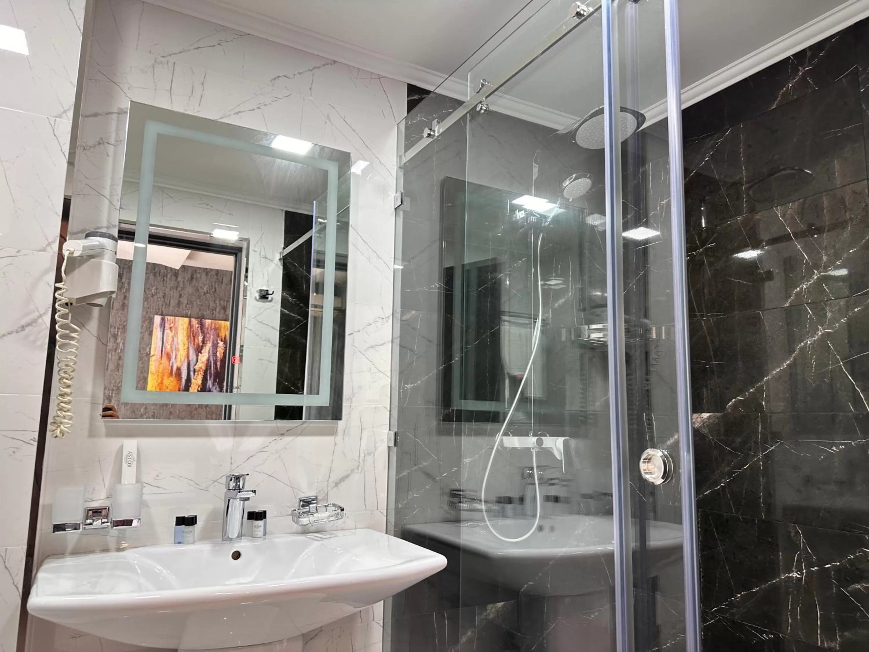 Bathroom in Astor Hotel