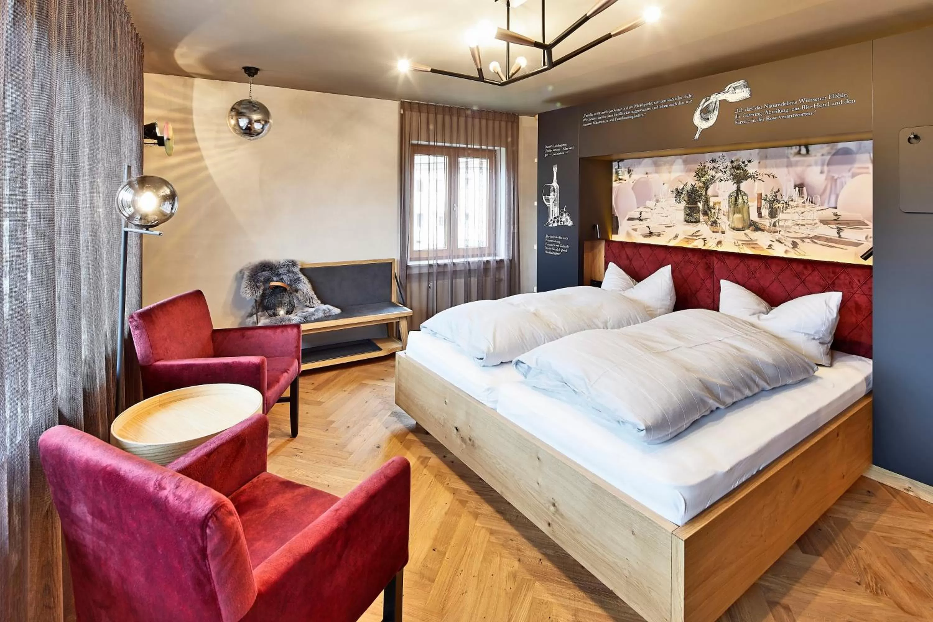 Photo of the whole room in Biohotel-Restaurant Rose