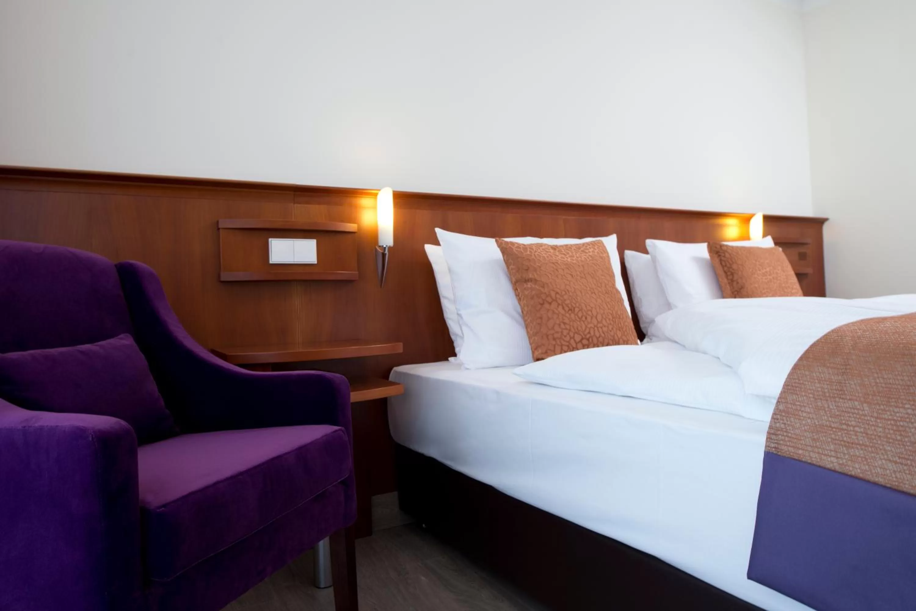 Bed in Radisson Blu Park Hotel & Conference Centre