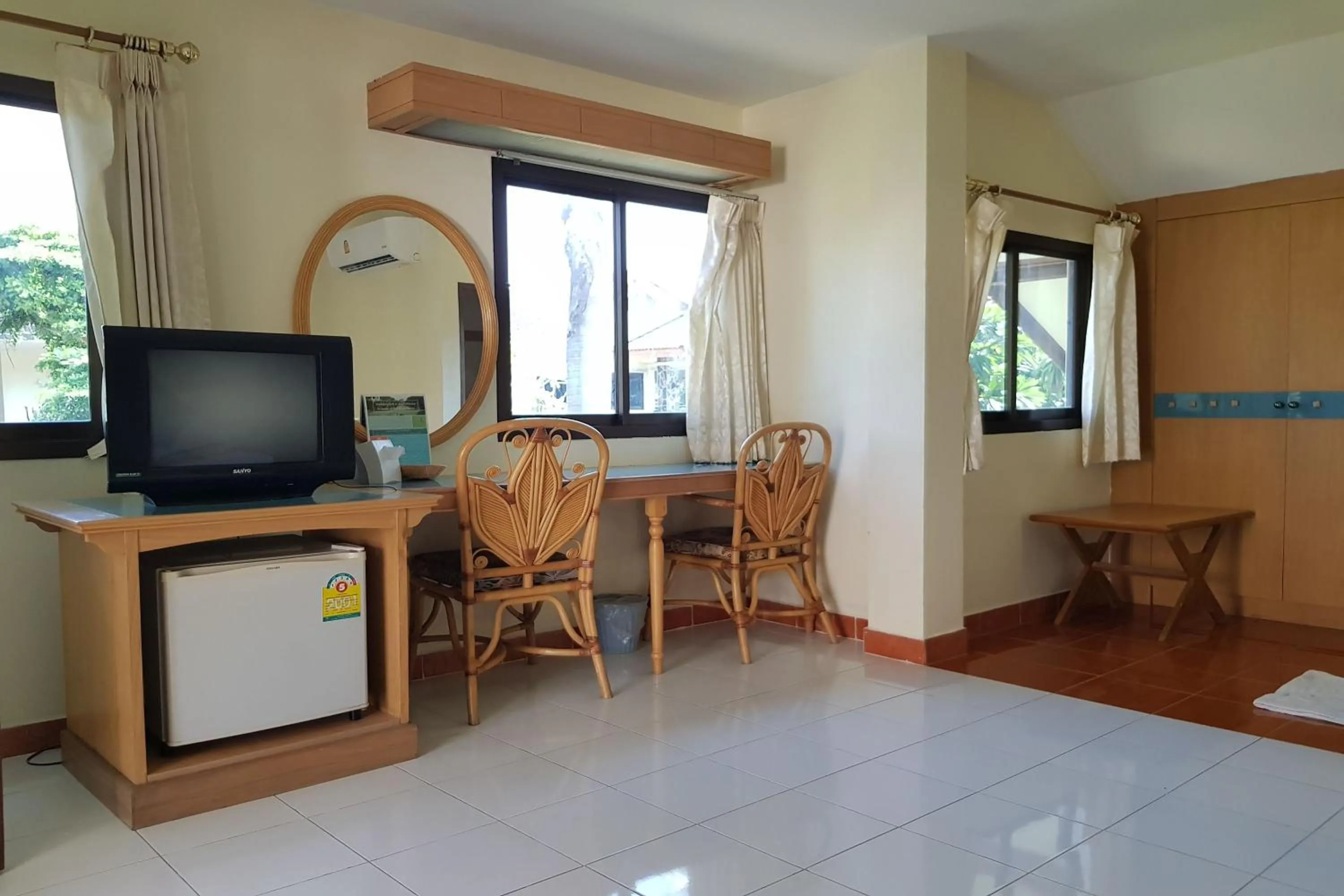 Seating area in TaLeKaew Resort SHA