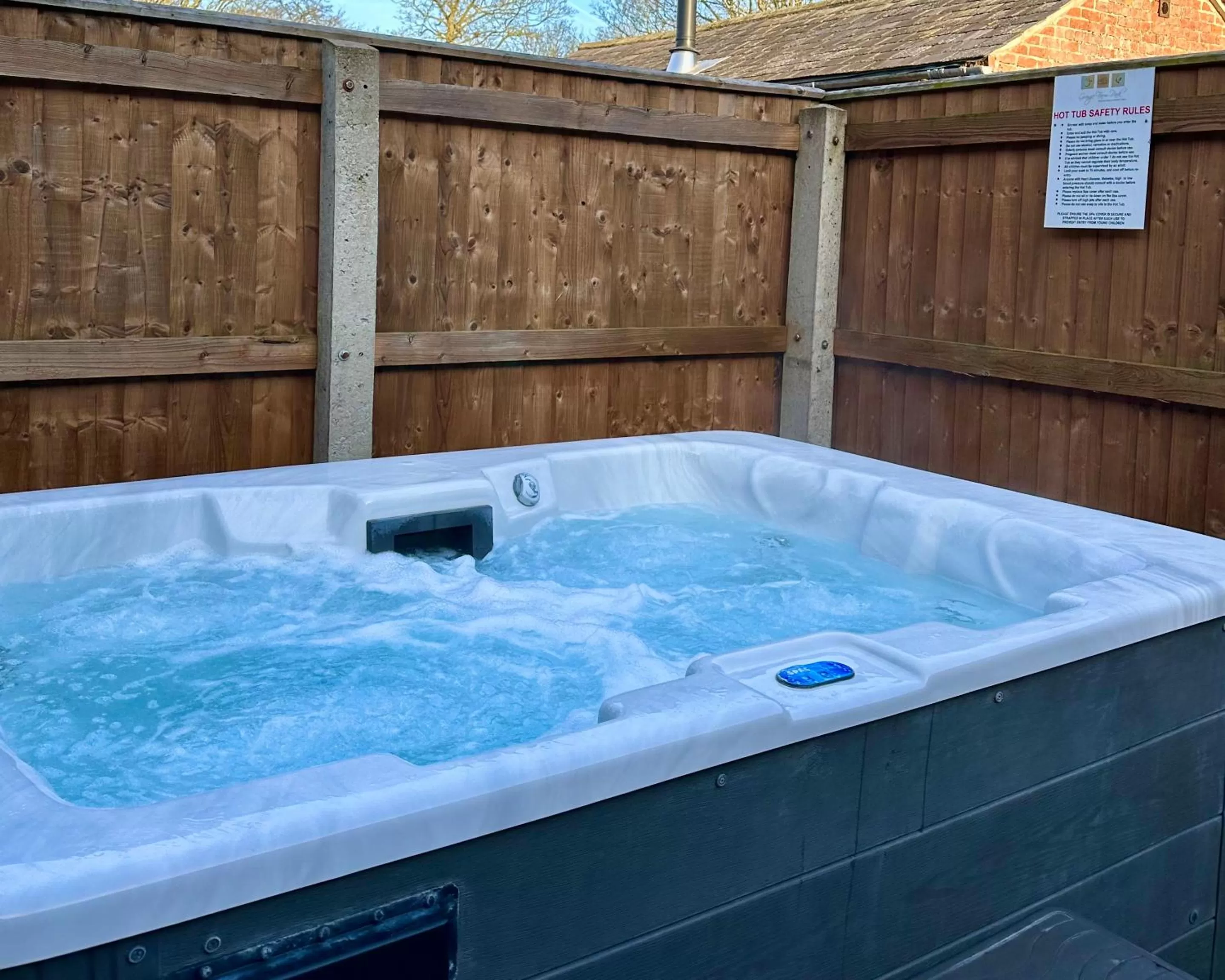Hot Tub in Grange Farm Park