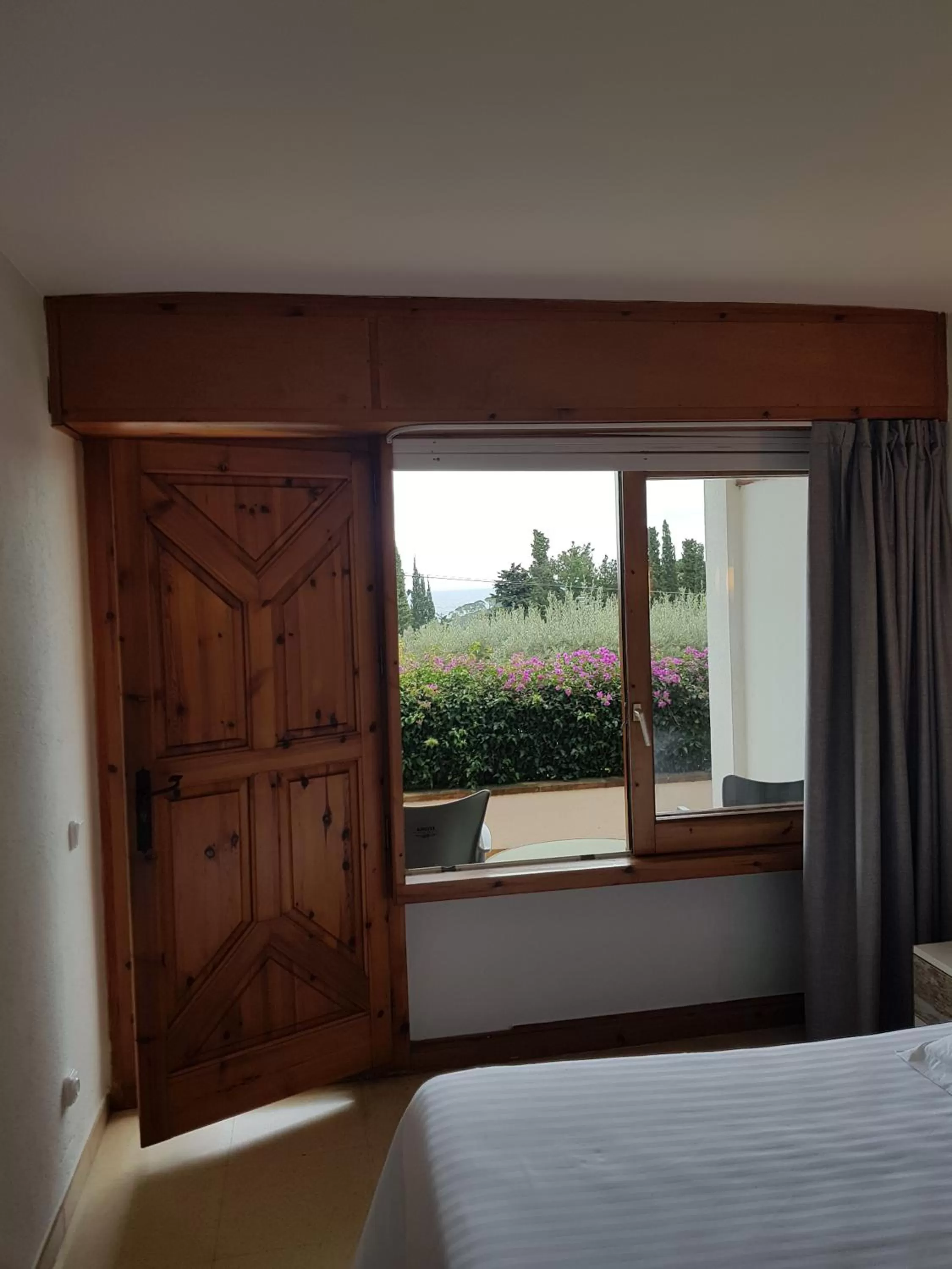 Bed in Hostal Ondina