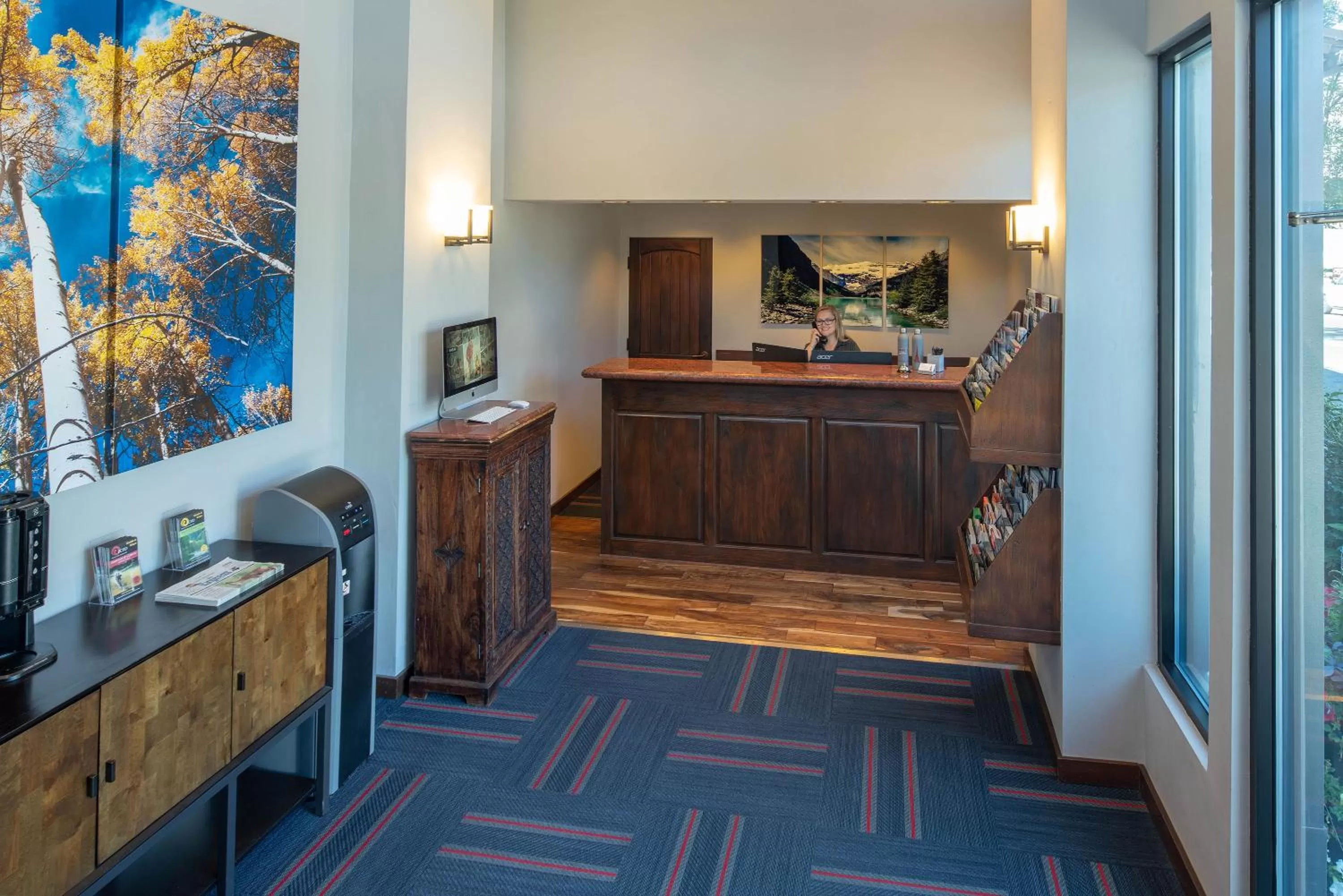 Lobby or reception in Tamarack Lodge Sun Valley