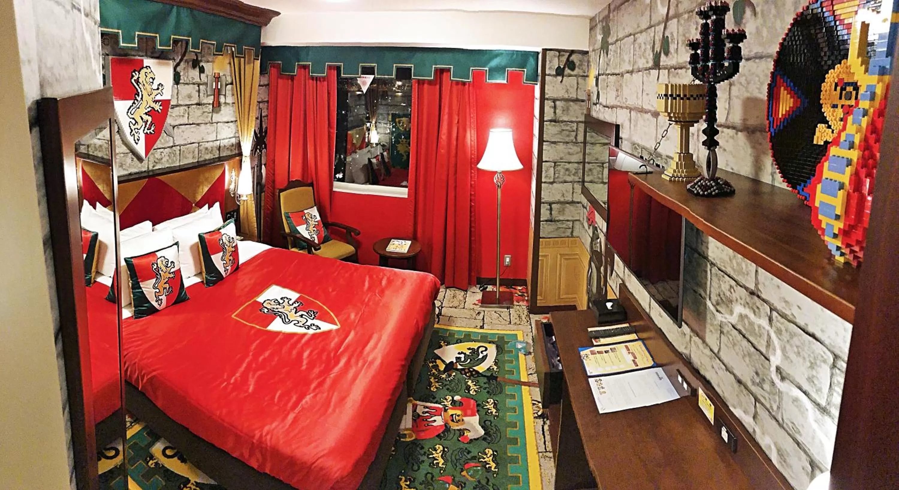 Bed in LEGOLAND Japan Hotel