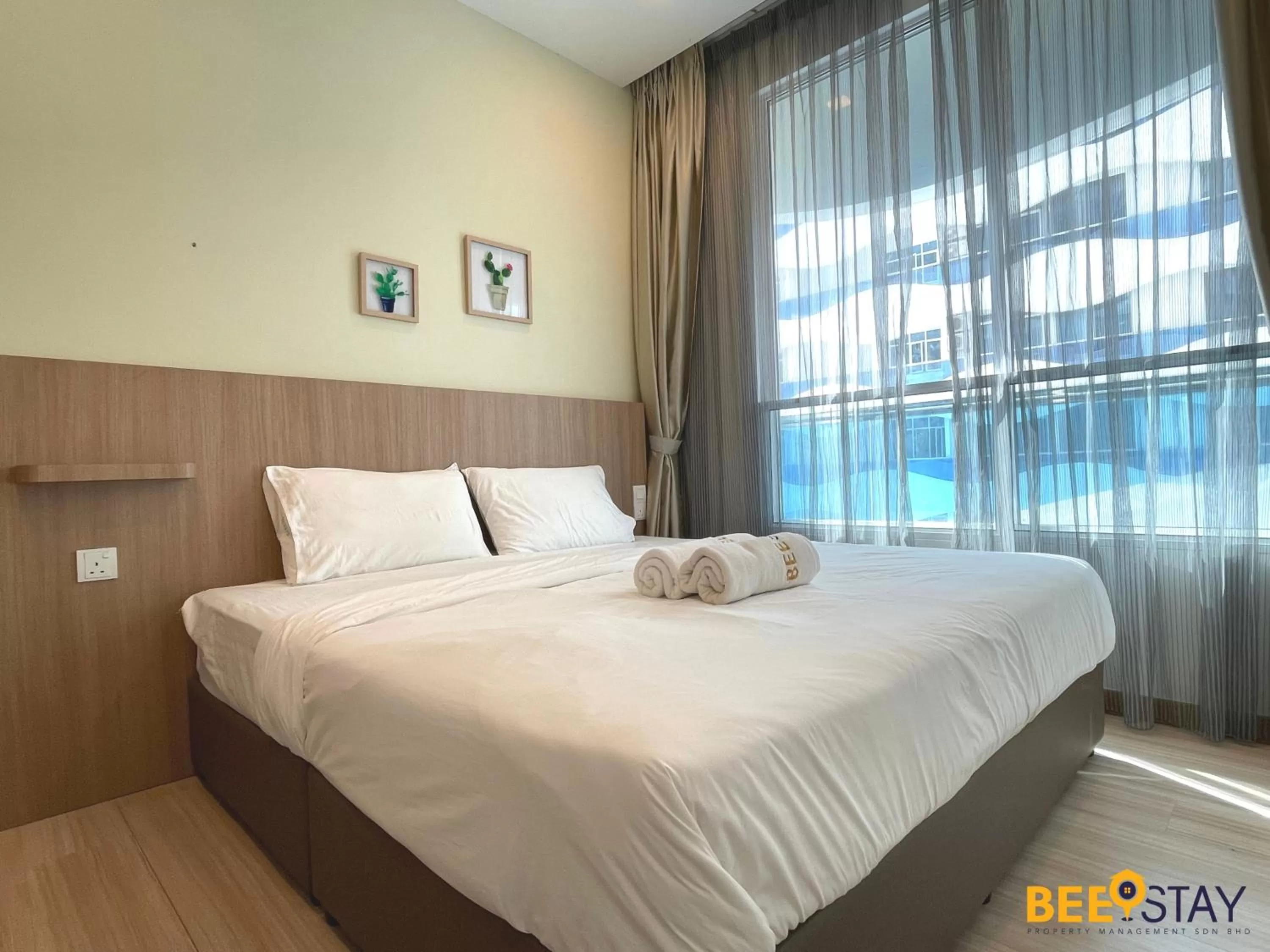 Bed in The Wave Suites Melaka by BEESTAY