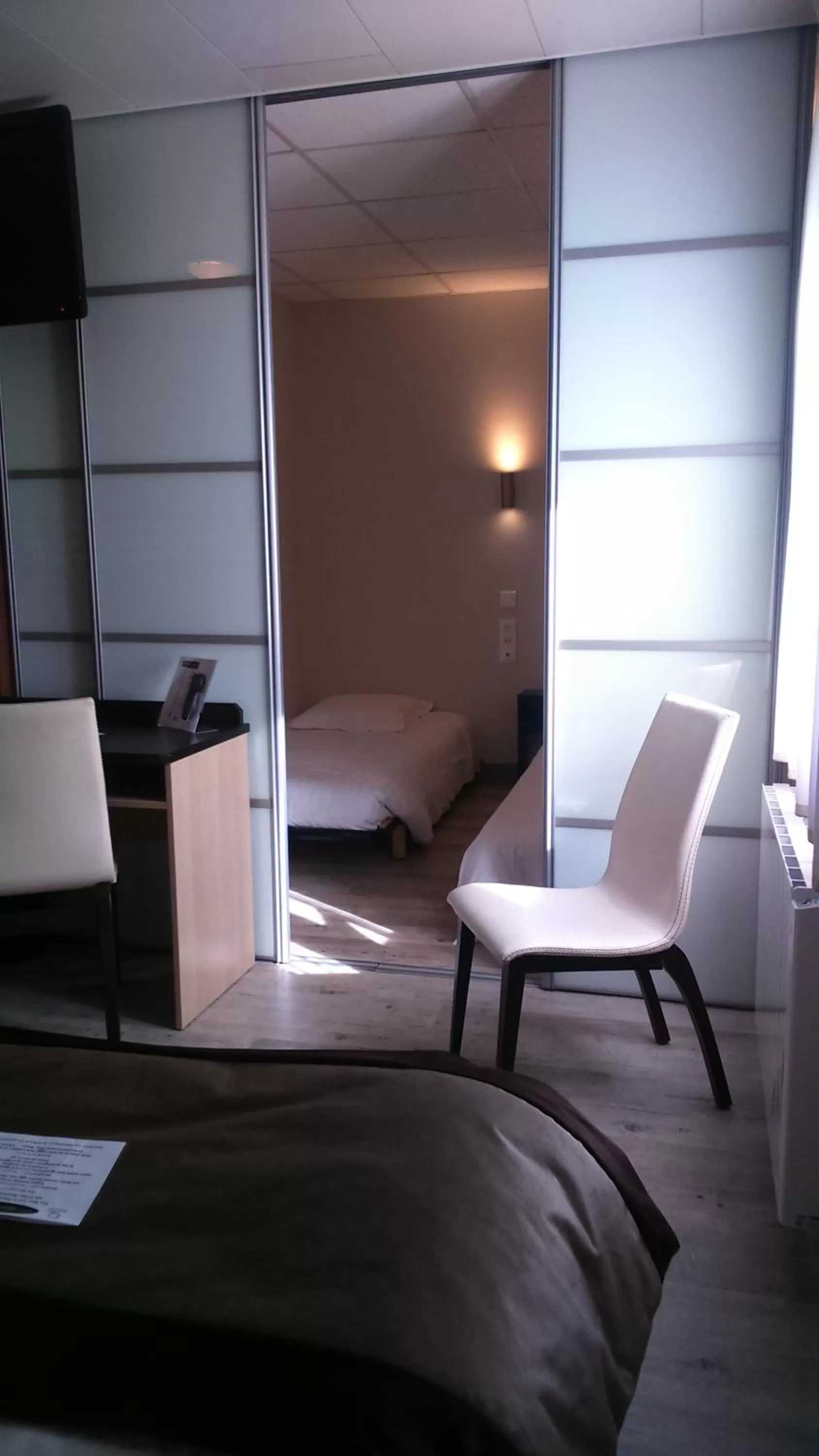 Decorative detail, Bed in Hôtel Le Bayeux