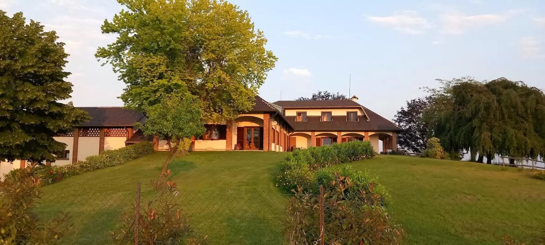 Bird's eye view, Property Building in Villa Pieve