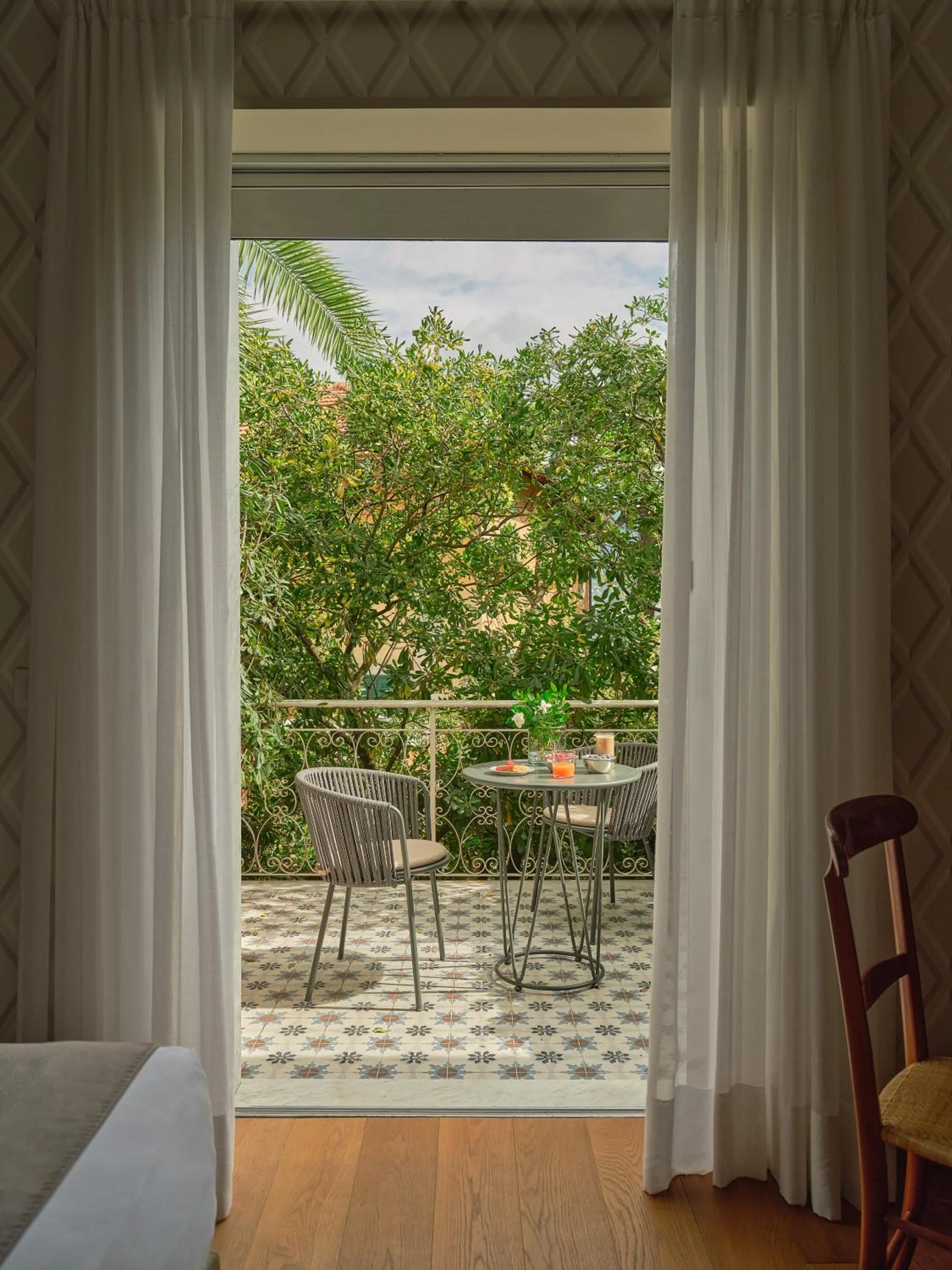 Balcony/Terrace in Grand Hotel Miramare