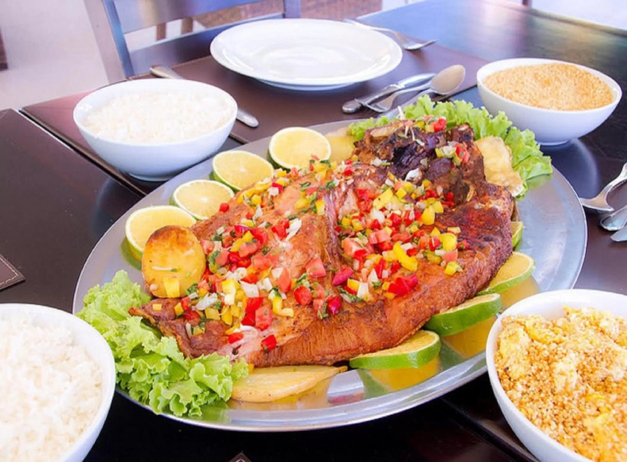 Food in Uiara Amazon Resort