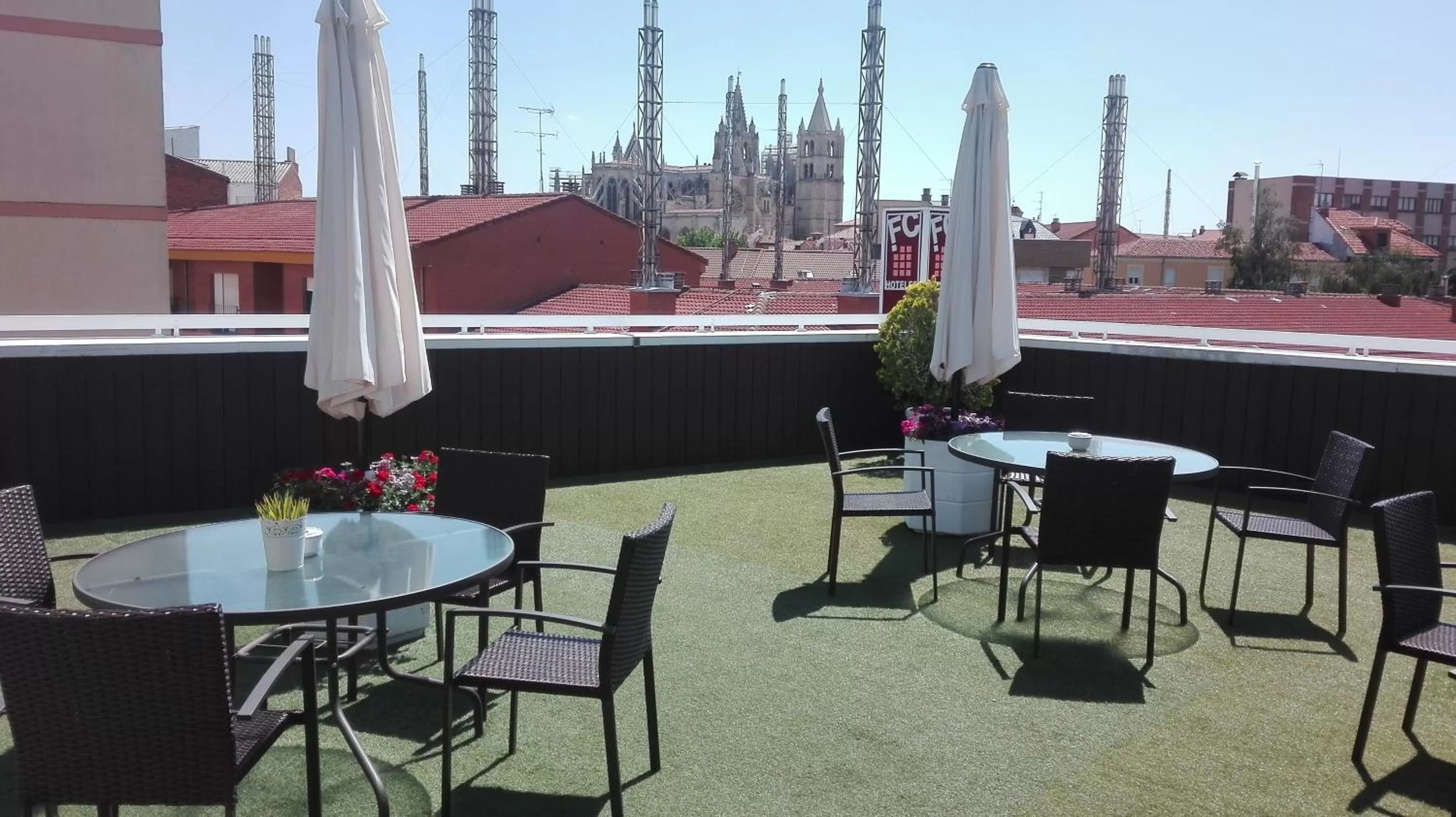 Property building in FC Infantas de León