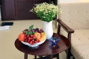 Seating area in Glenwood City Resort